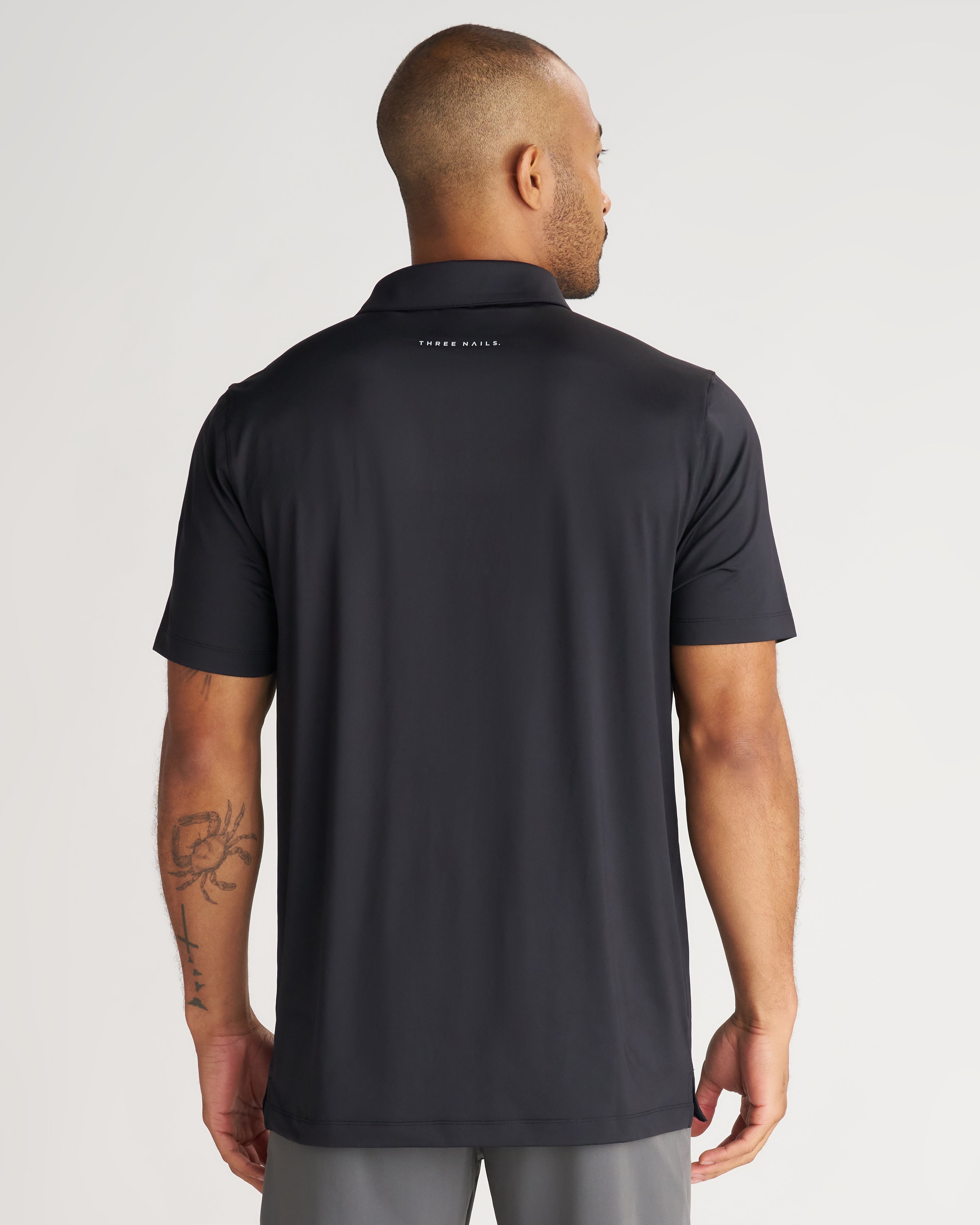 Links Golf Polo - Black