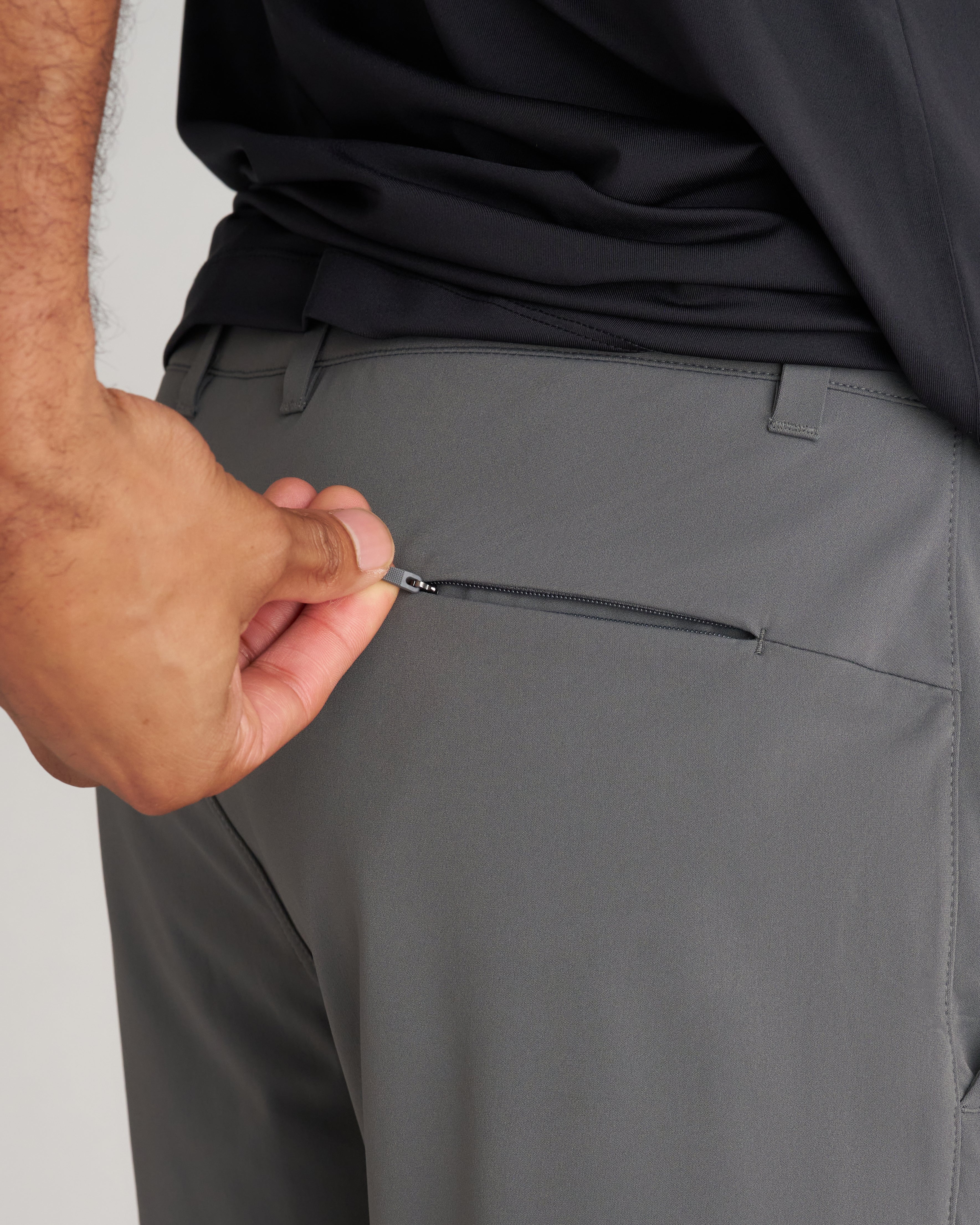 Links Golf Short - Space Grey