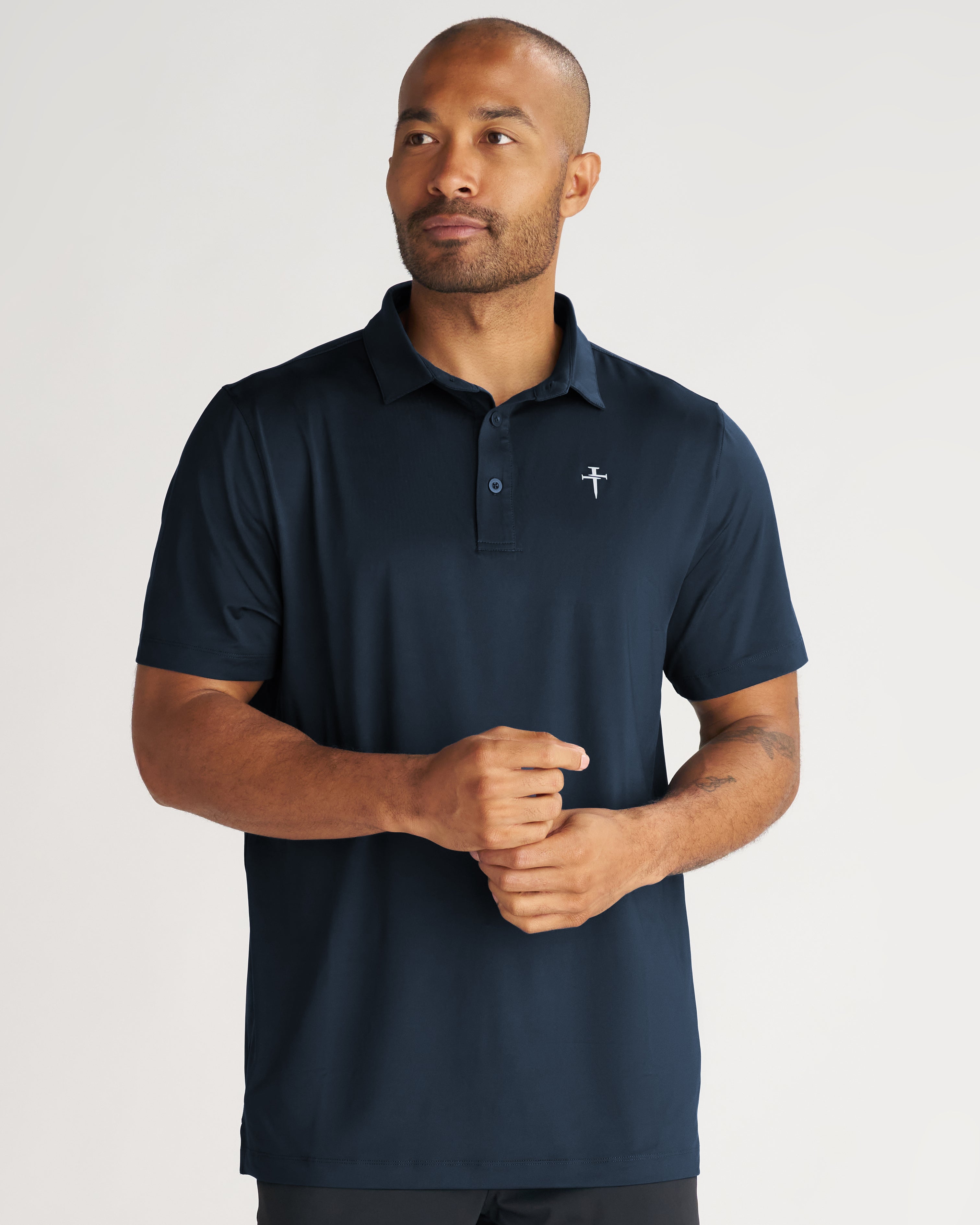 Links Golf Polo - Midnight Navy