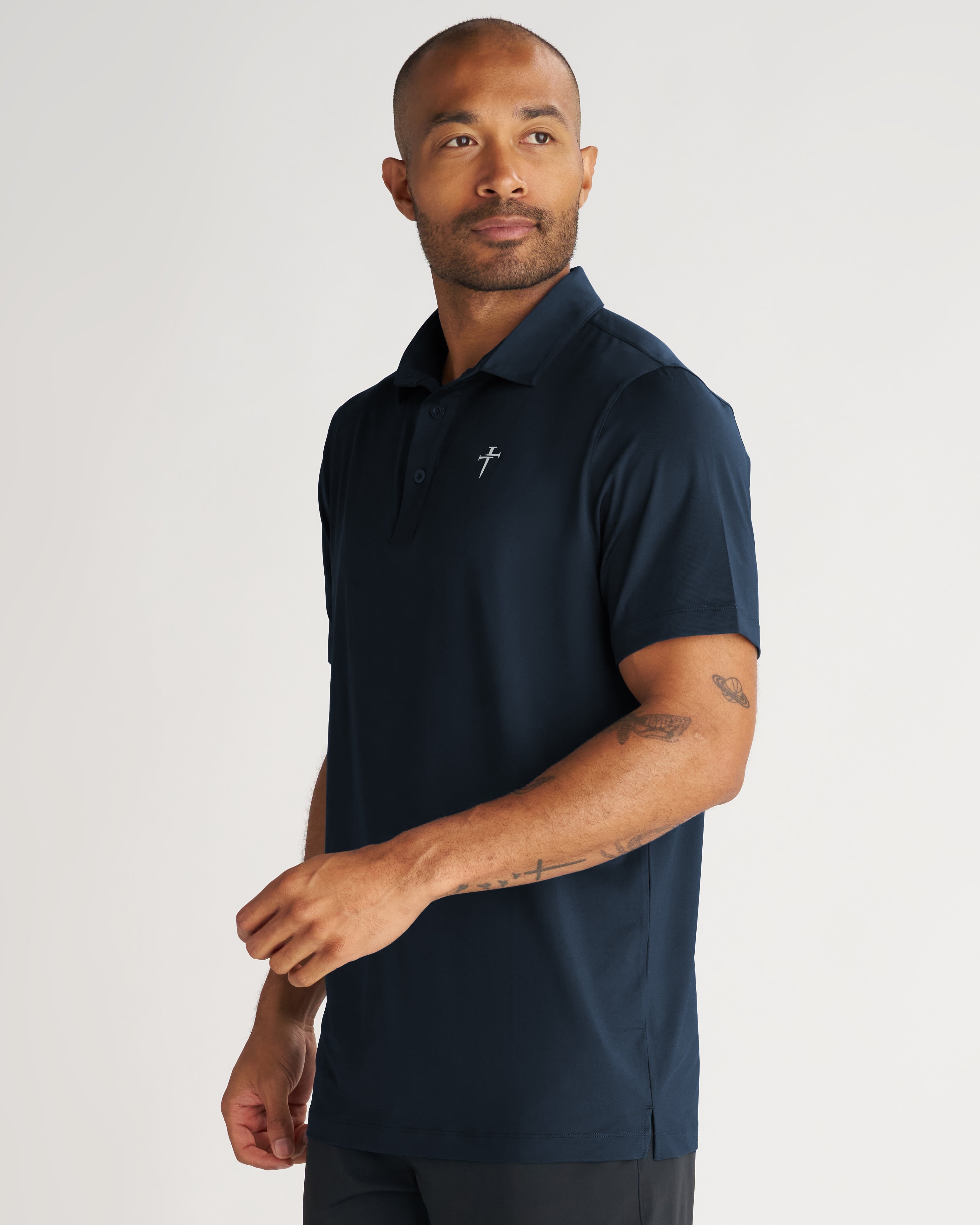 Links Golf Polo - Midnight Navy