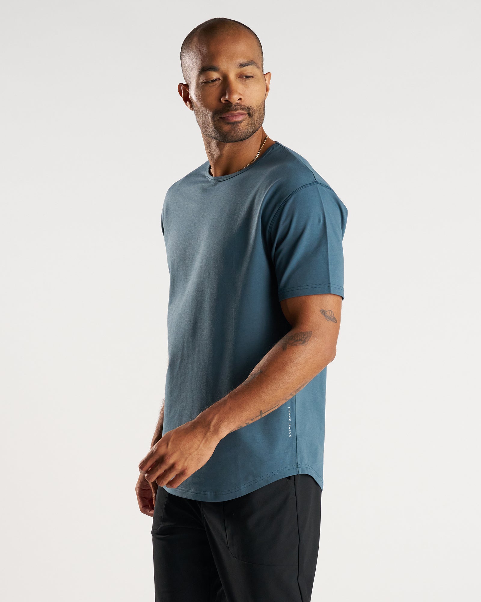 The Foundation Tee - Midnight Navy