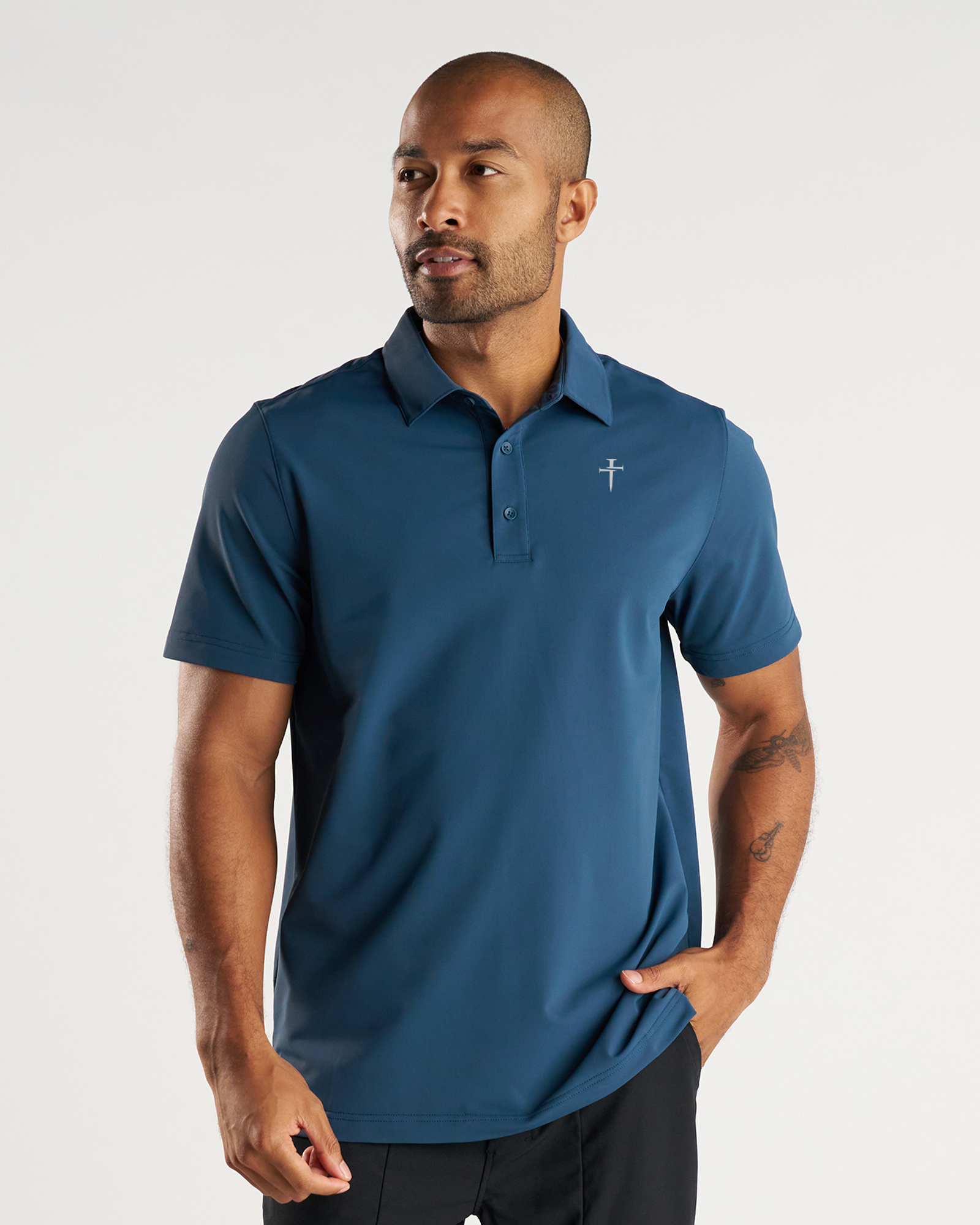 Vented Tech Polo - Midnight Navy