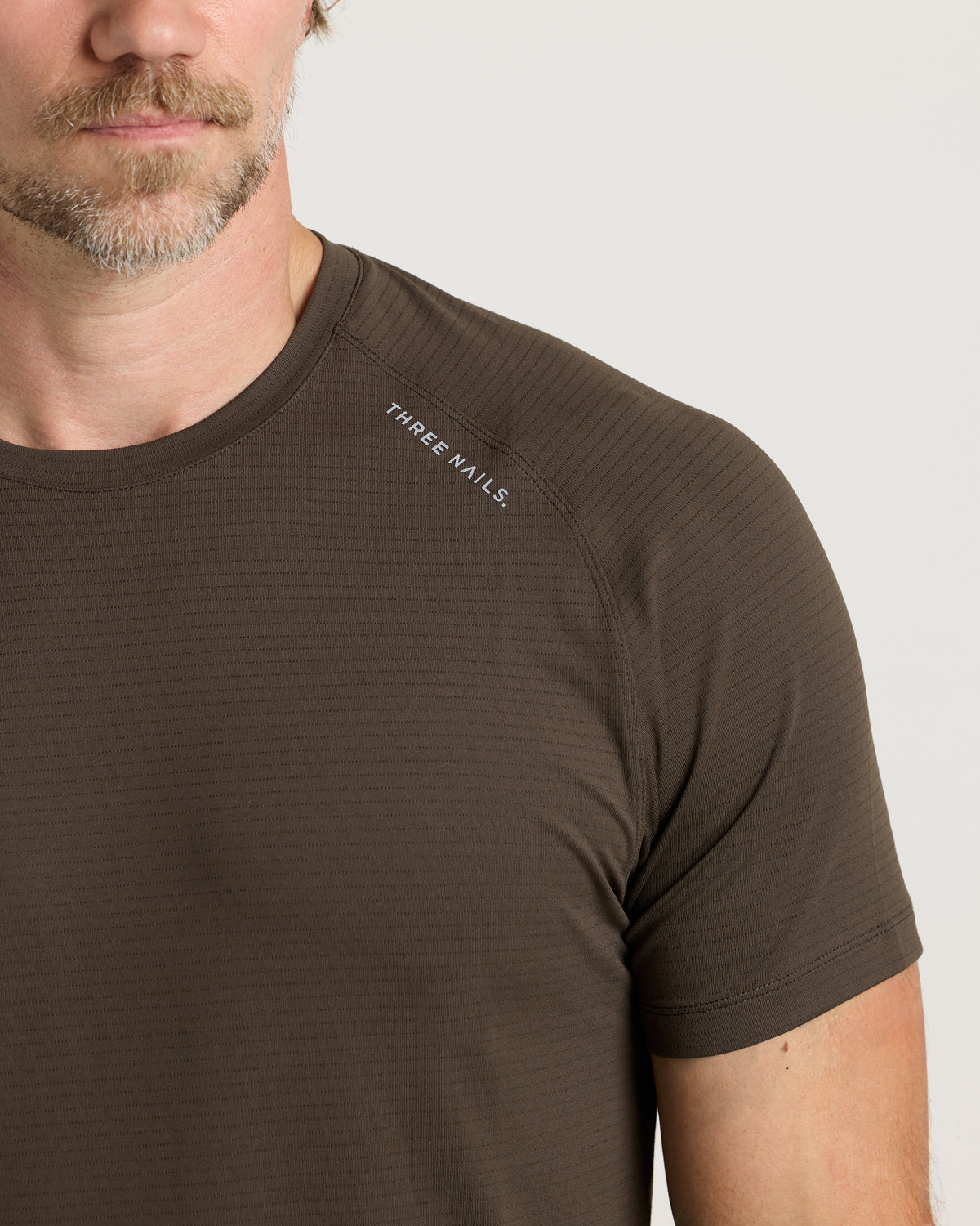 Aion-Lite™ Tee "Three Nails" - Burnt Olive