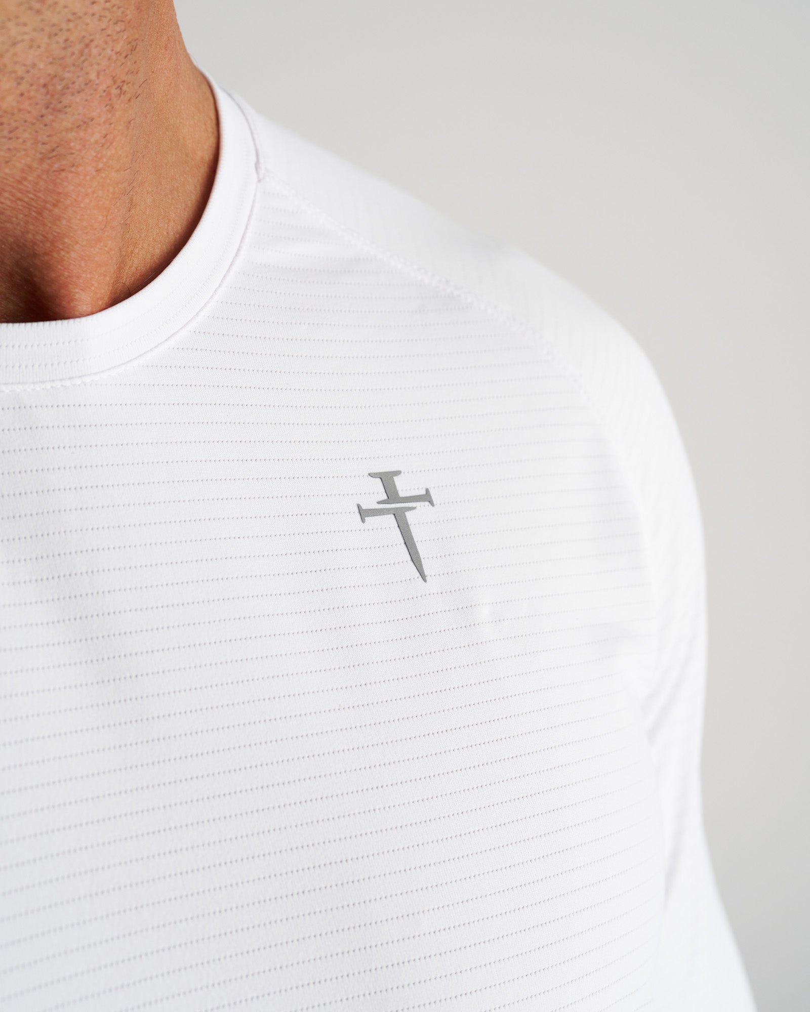 Aion-Lite™ Long Sleeve "Cross" - White