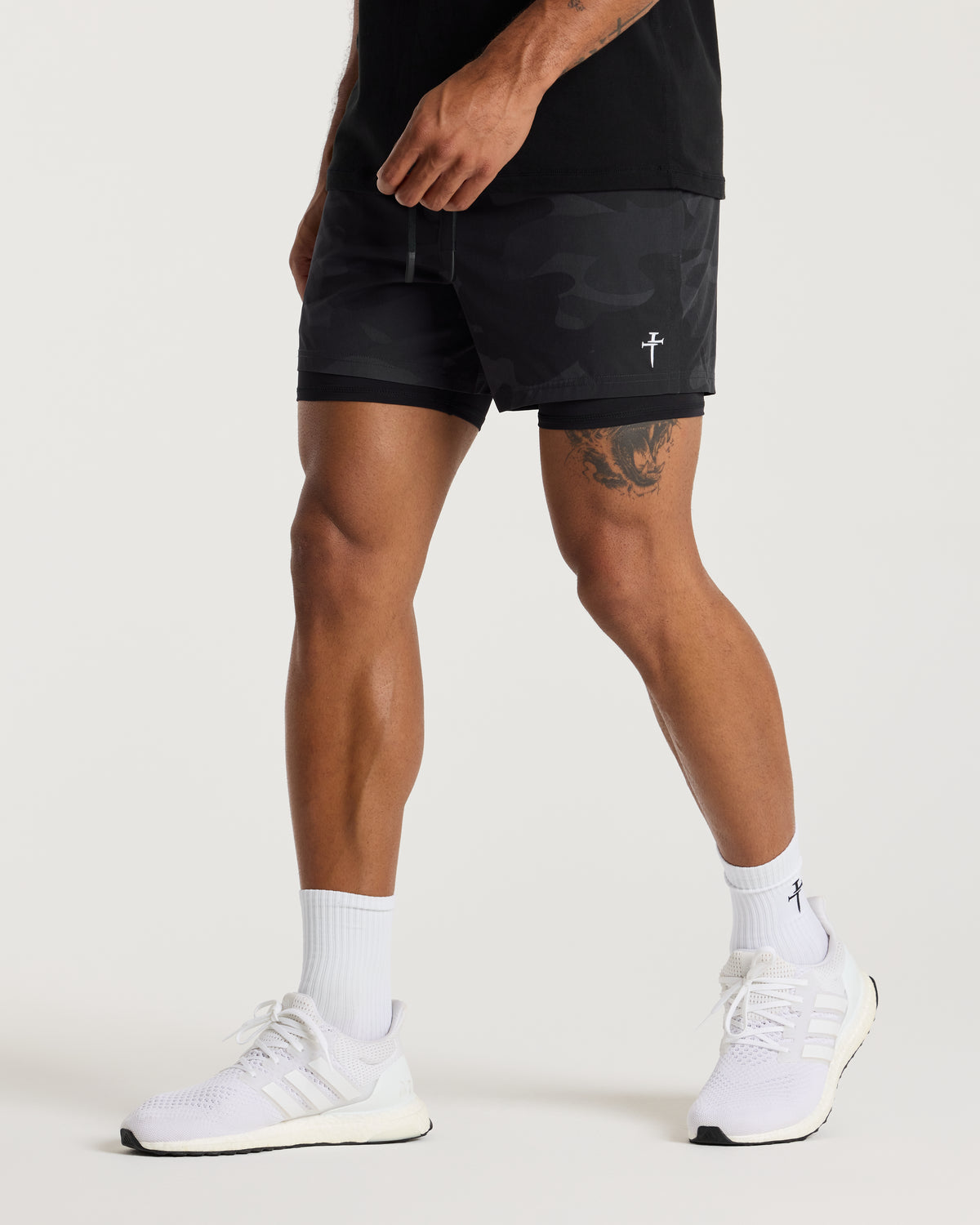Coastal Liner 5" Short - Black Camo