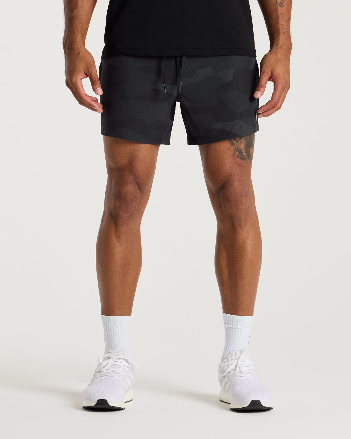 Coastal Linerless 5" Short - Black Camo