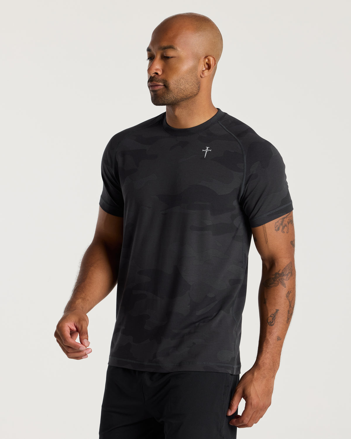 Core Tee - Black Camo