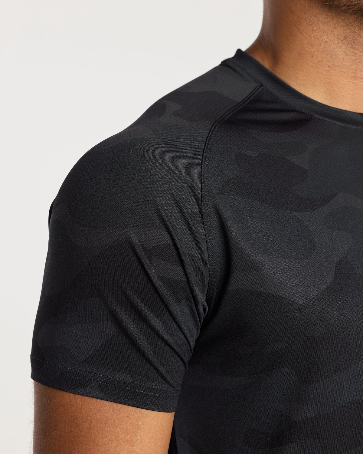 Pro-Tech Tee "Cross" - Black Camo