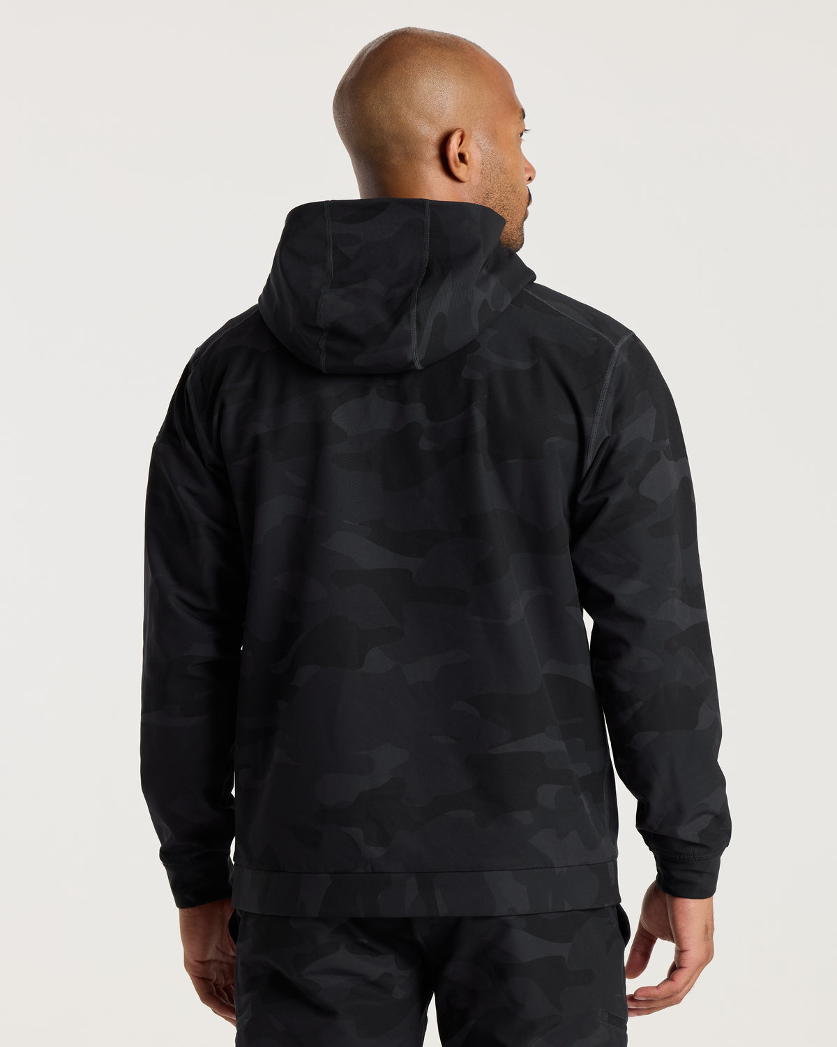Vanta+ Hoodie - Black Camo "Cross"