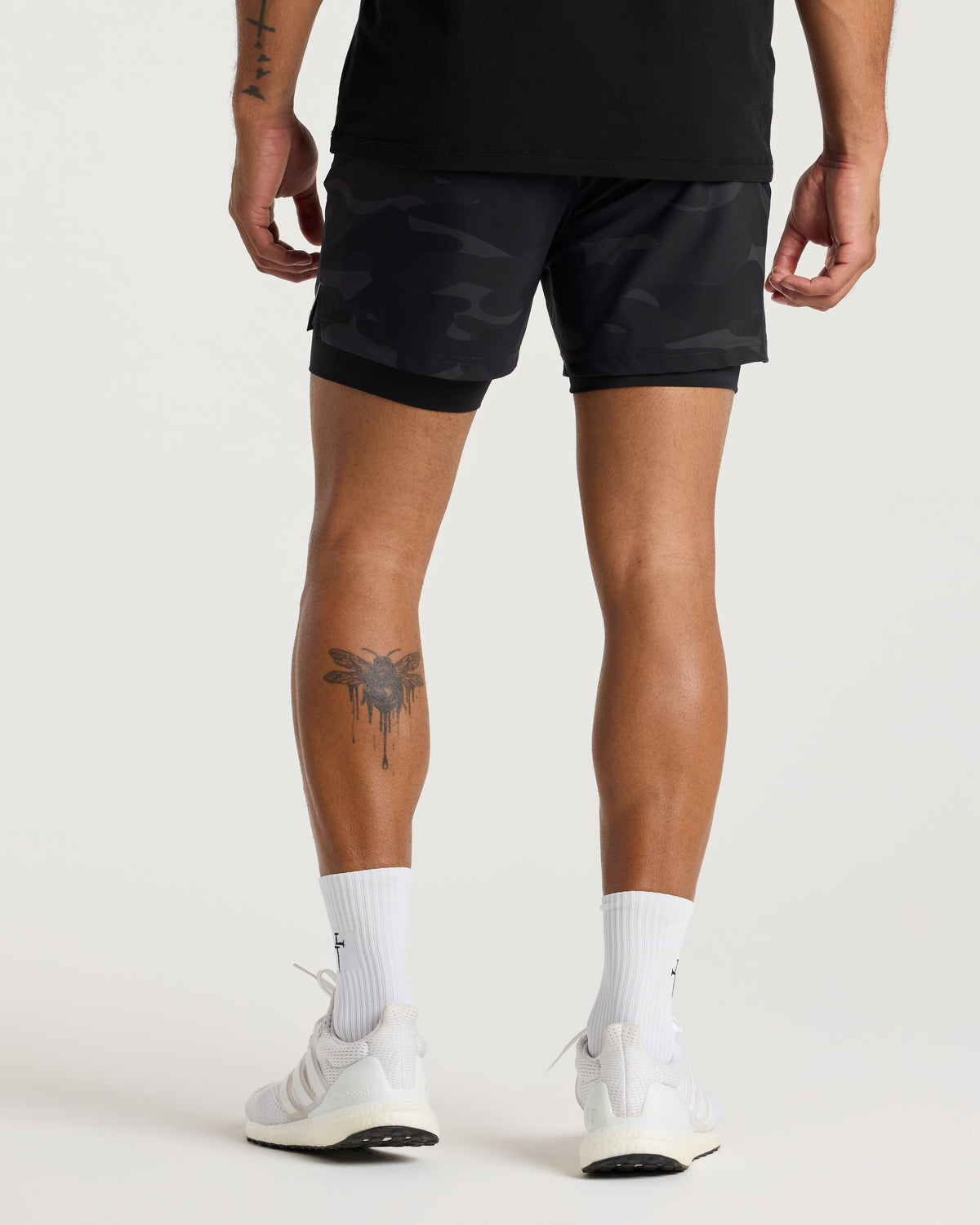 Vapor-Lite™ Liner 5" Short "Cross" - Black Camo