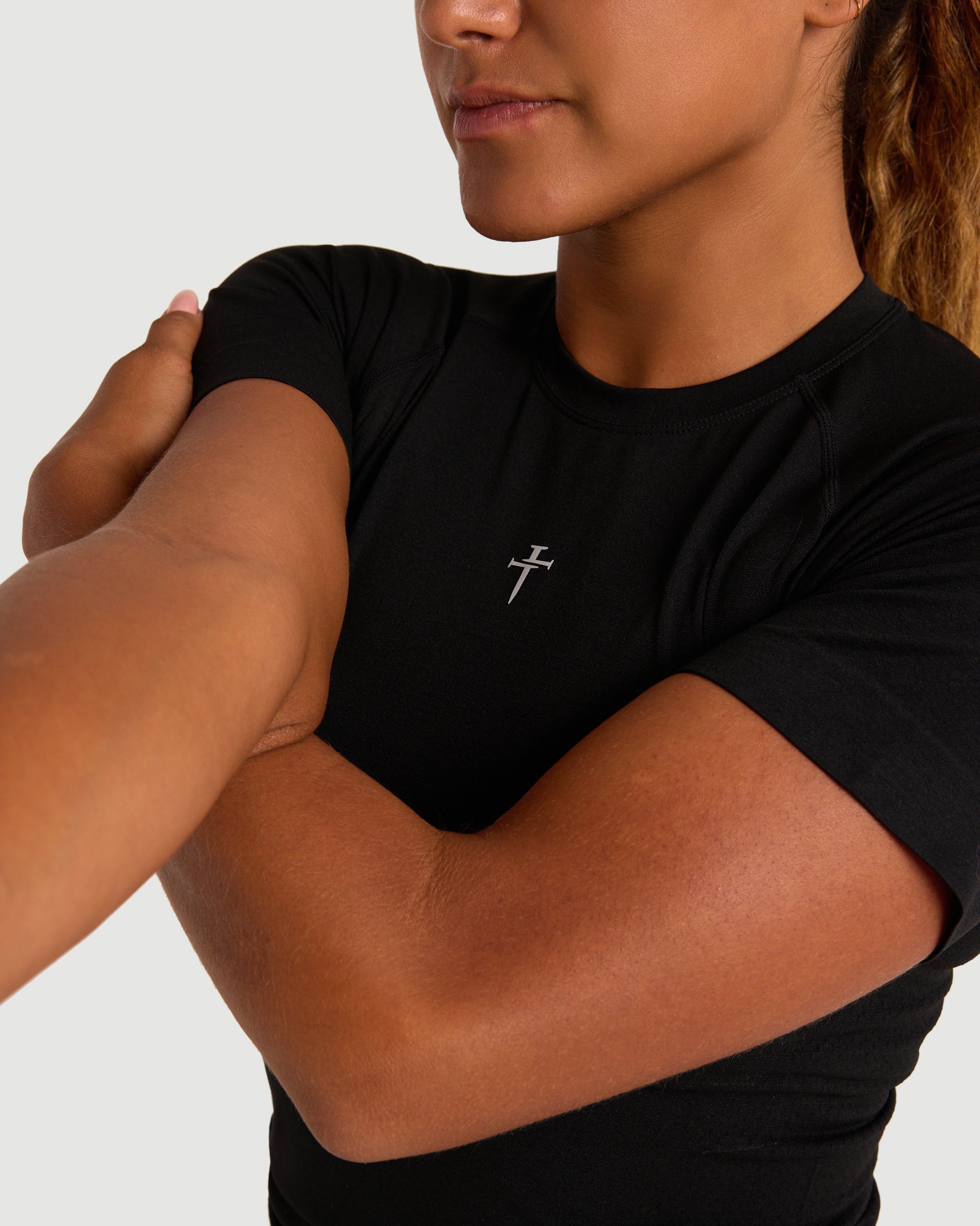 Women's Seamless Tee - Black
