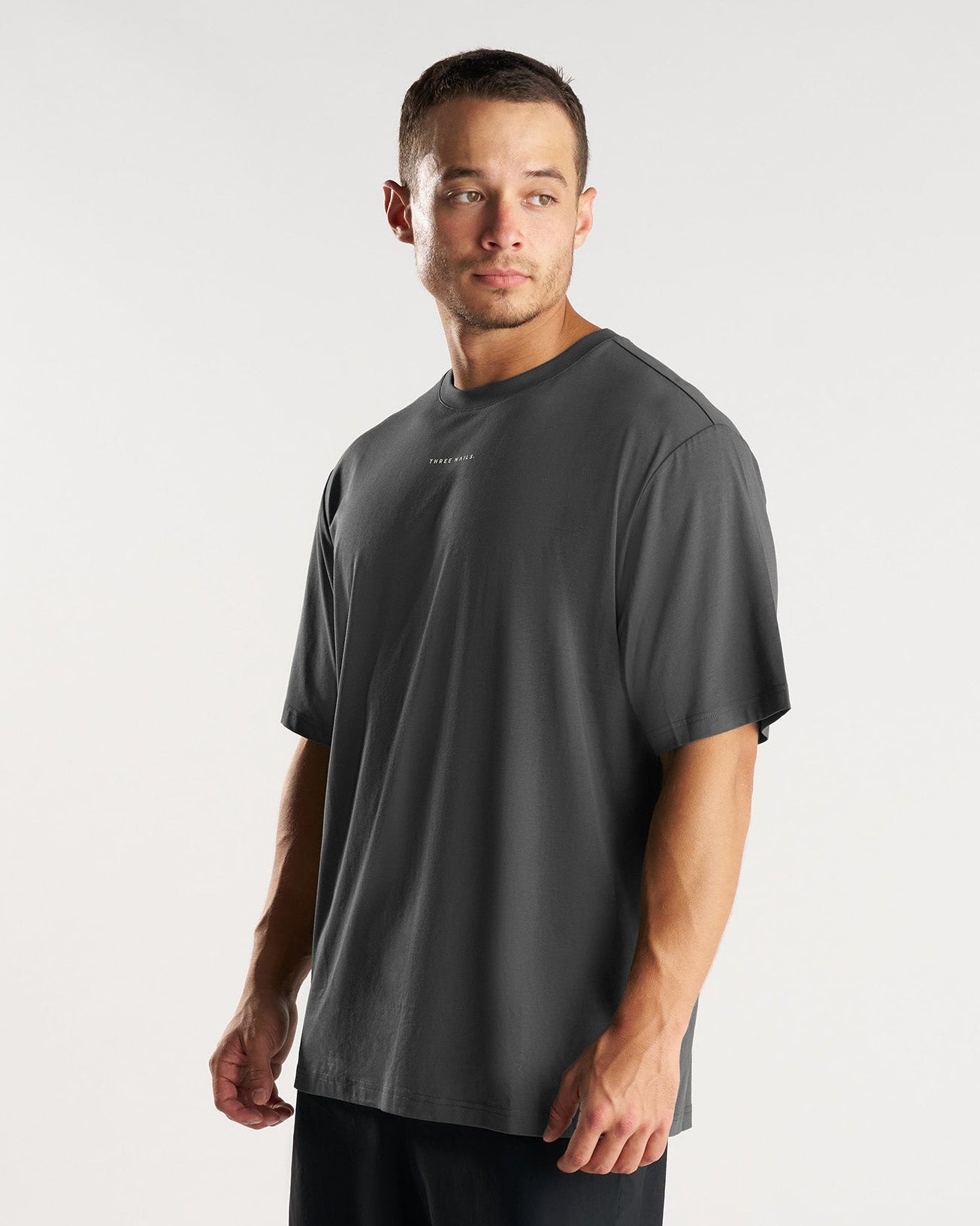 Core Oversized Tee - Space Grey
