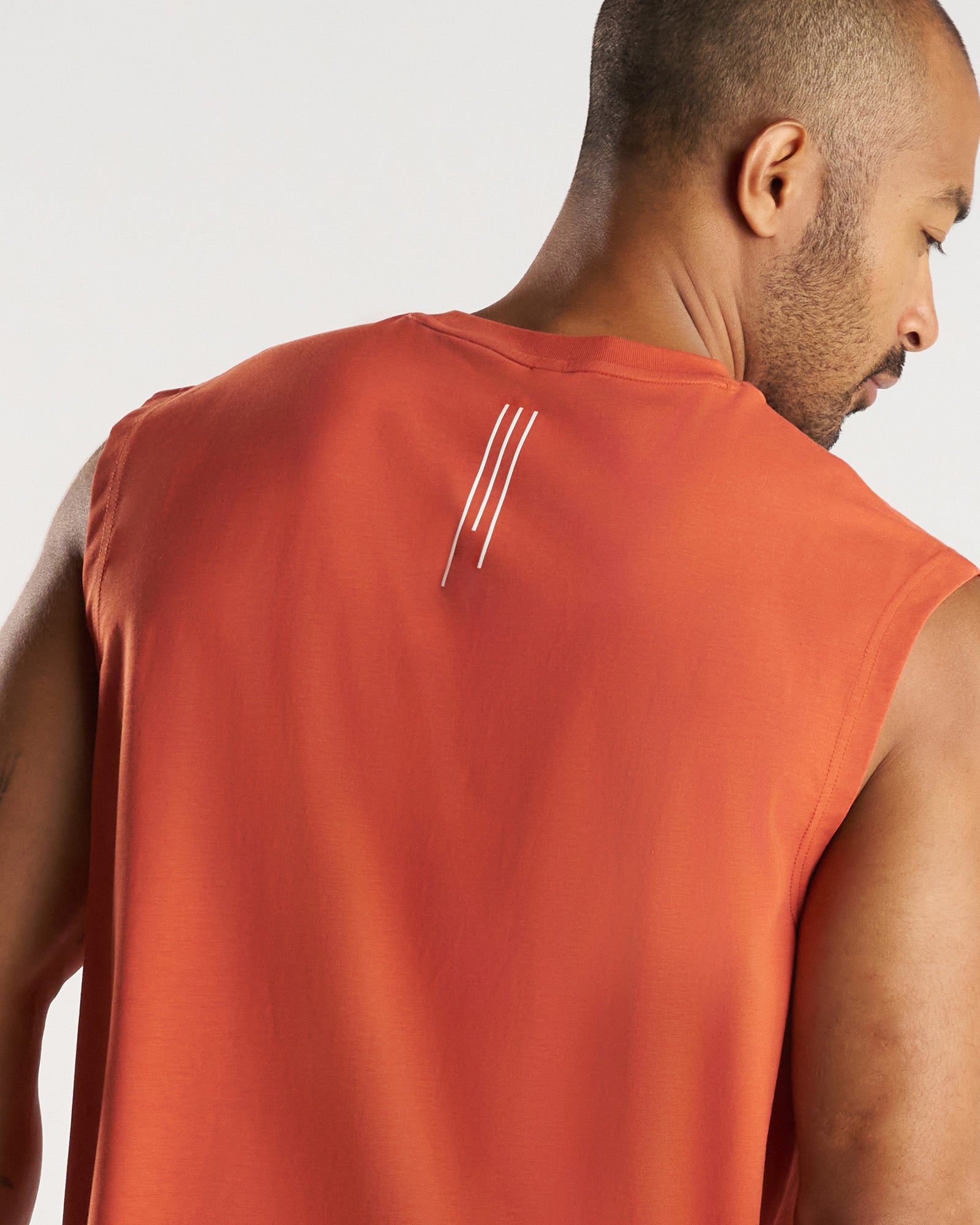 Core Oversized Muscle Tank - Desert Sun