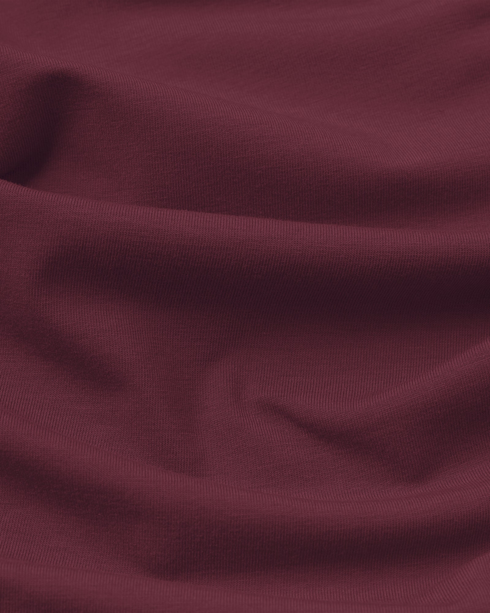 Core Oversized Tee - Merlot