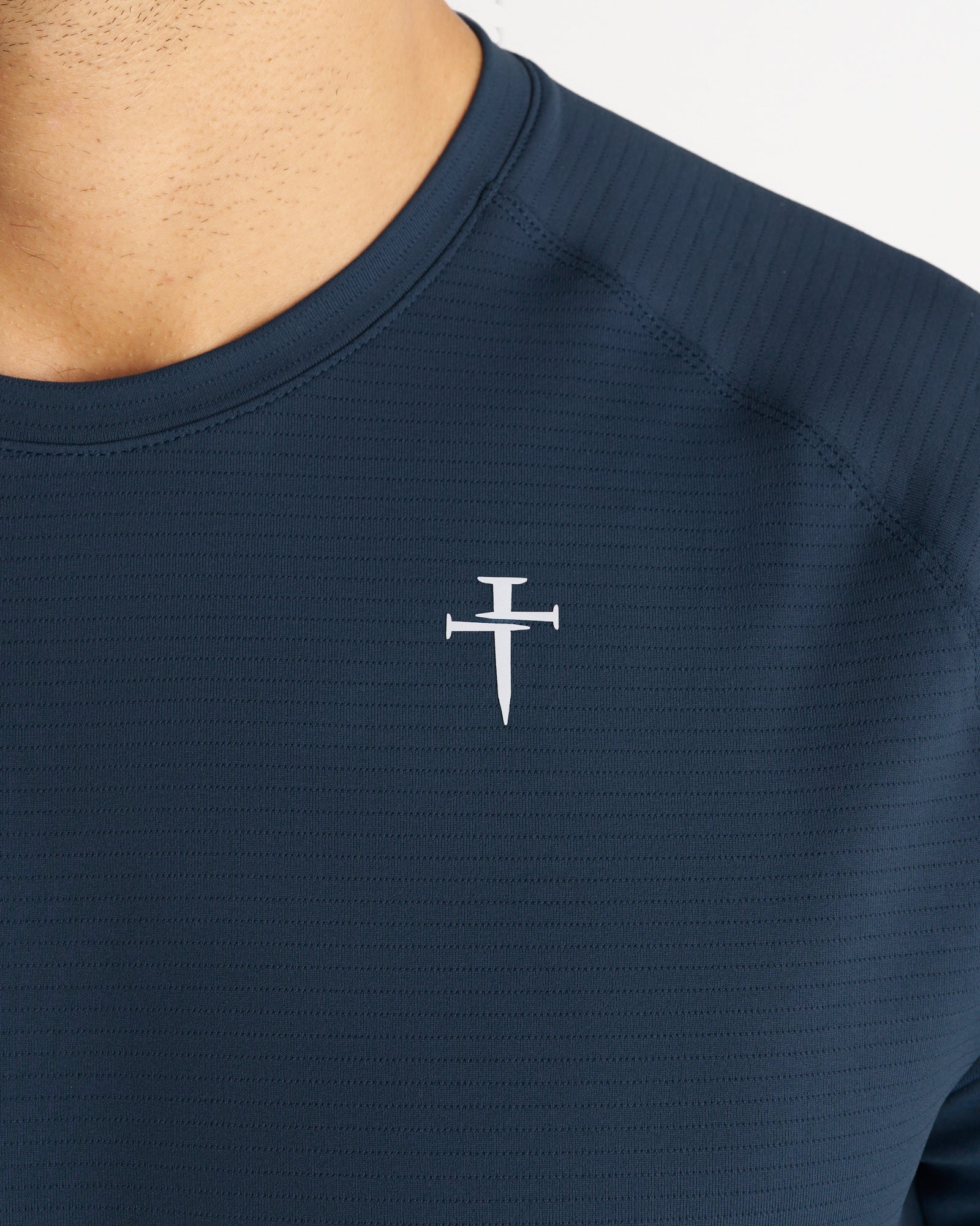 Aion-Lite™ Long Sleeve "Cross" - Midnight Navy