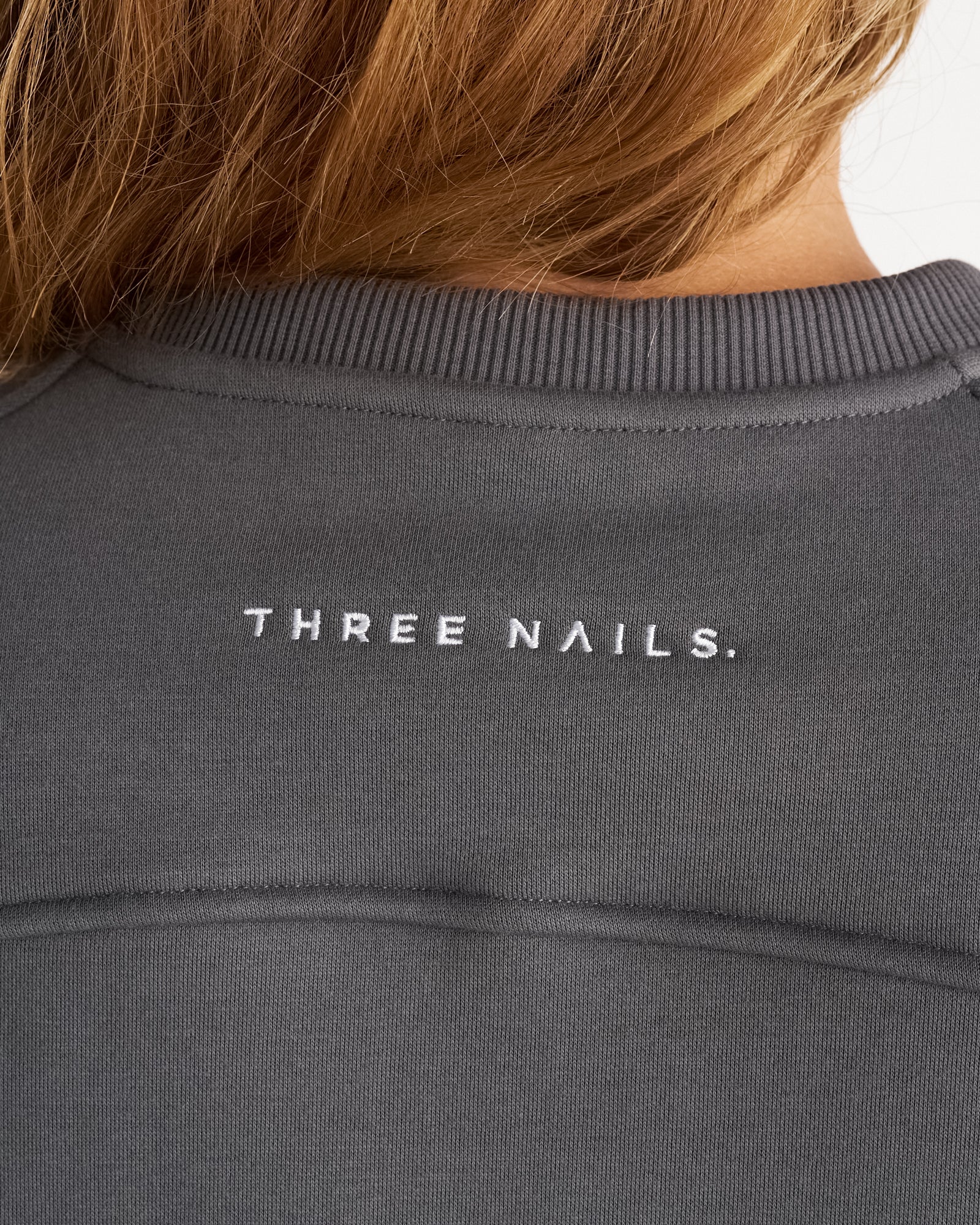 Signature Fleece Crewneck - Space Grey