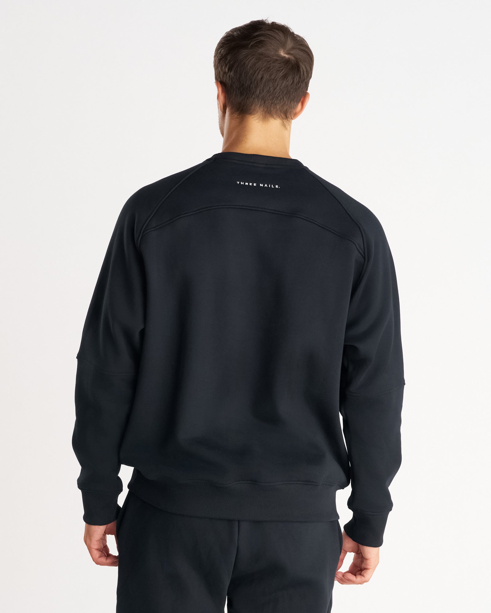 Signature Fleece Crewneck - Black