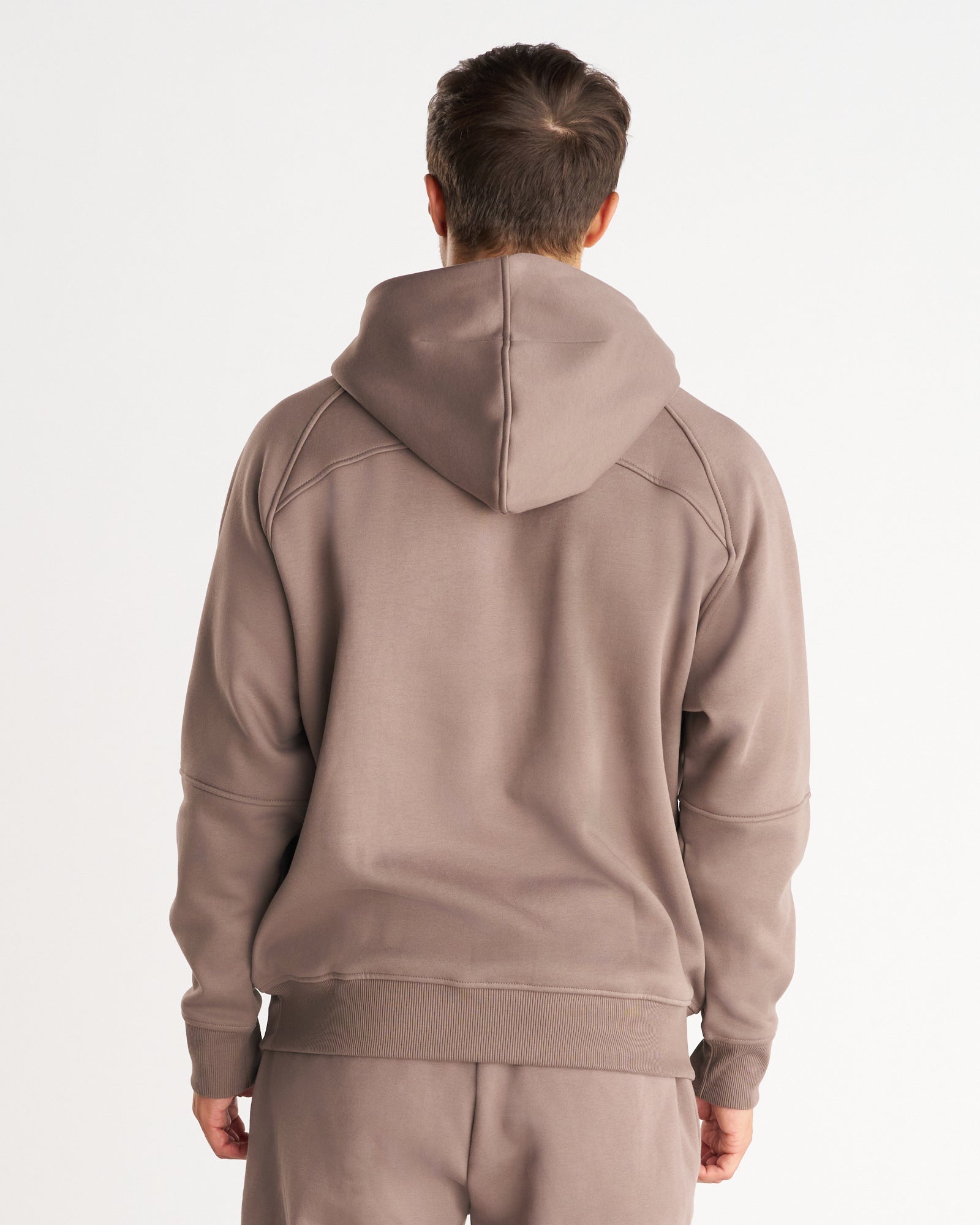 Signature Fleece Hoodie - Deep Taupe