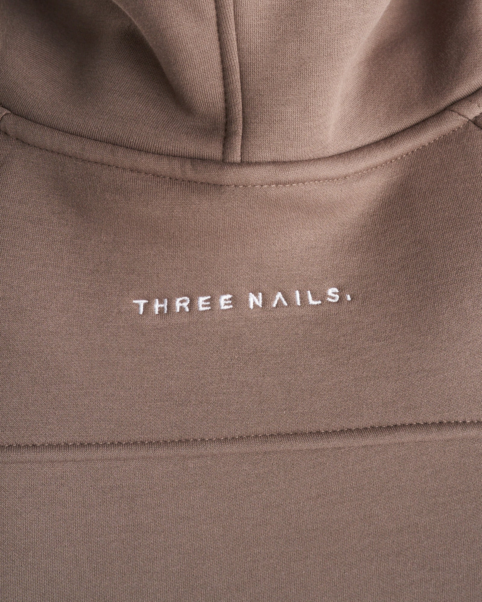 Signature Fleece Hoodie - Deep Taupe