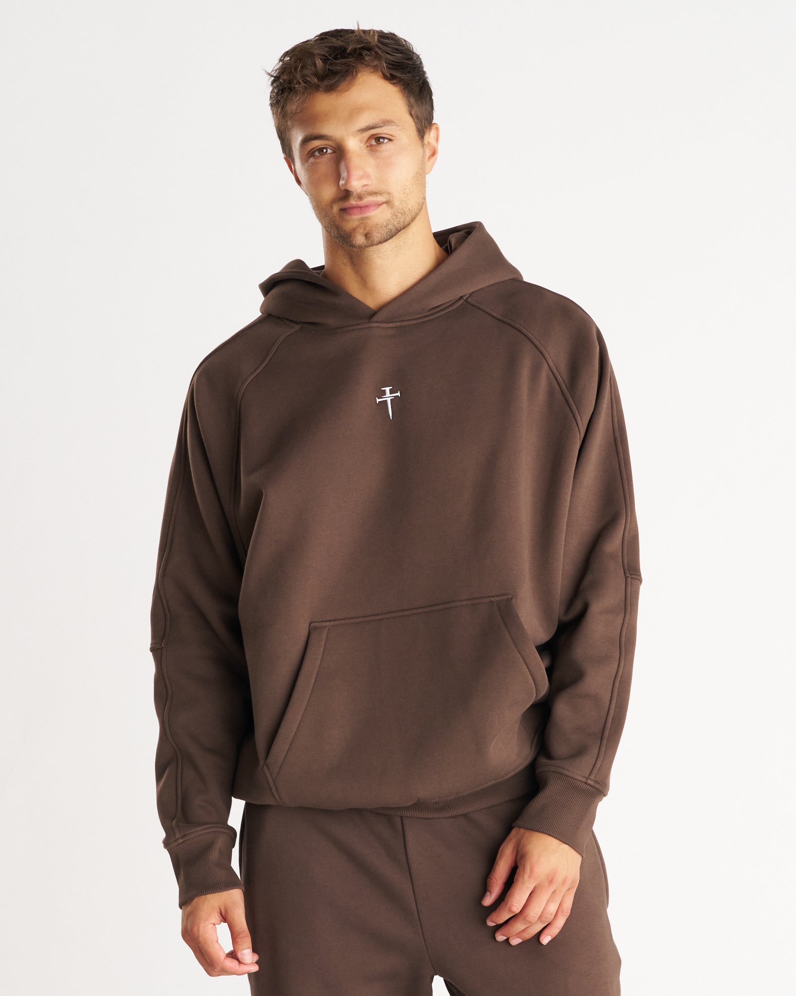 Signature Fleece Hoodie - Woodland Brown