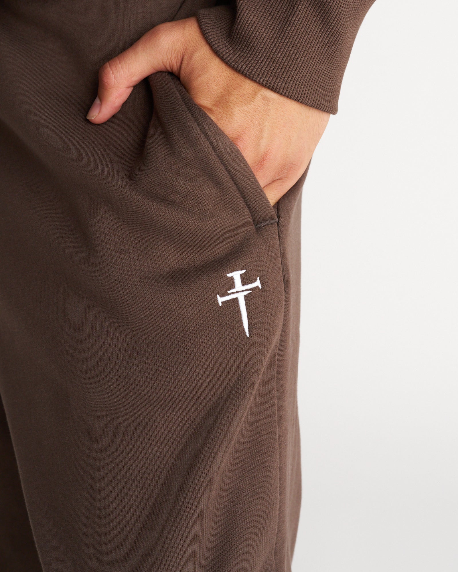 Signature Fleece Sweatpants - Woodland Brown