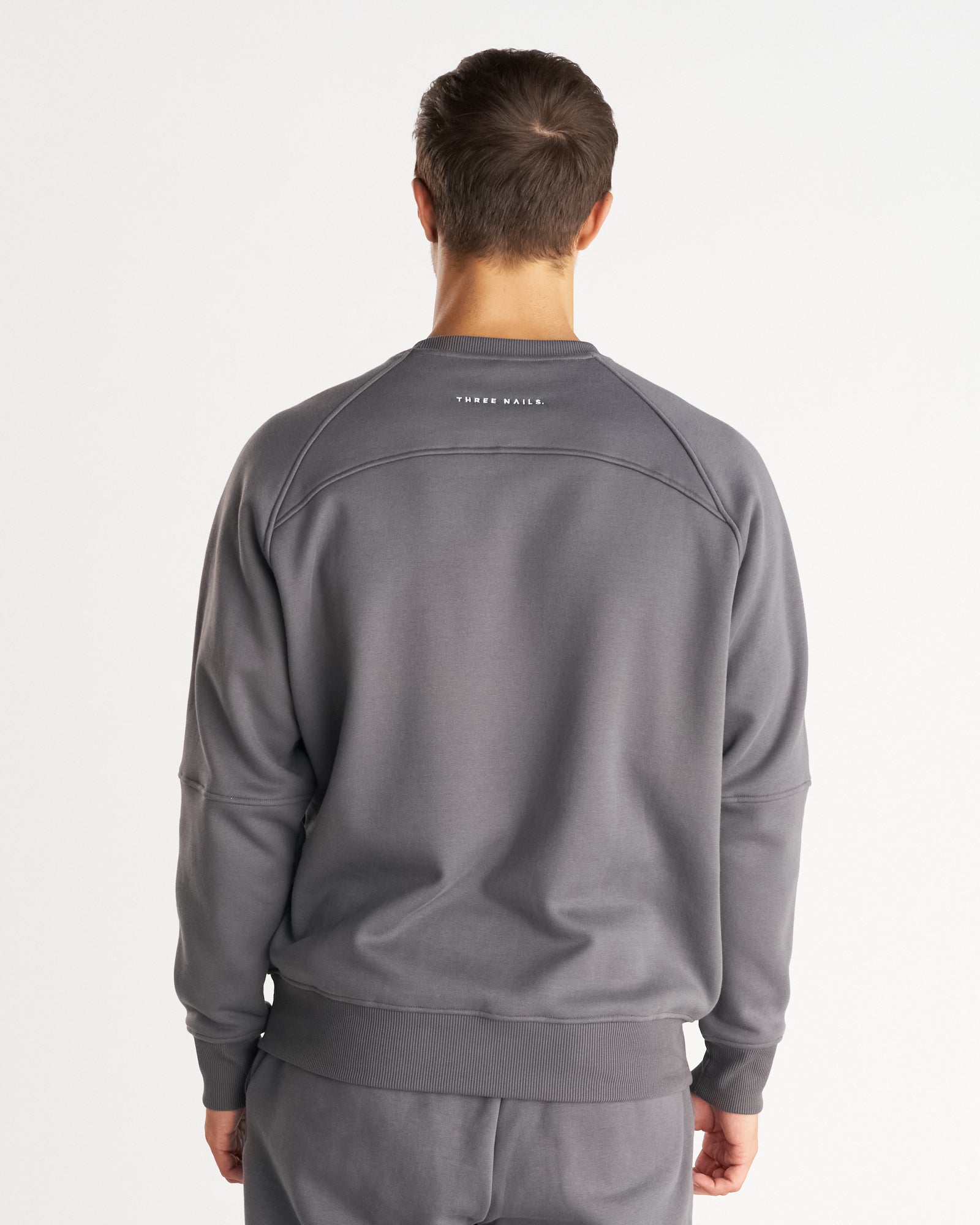 Signature Fleece Crewneck - Space Grey