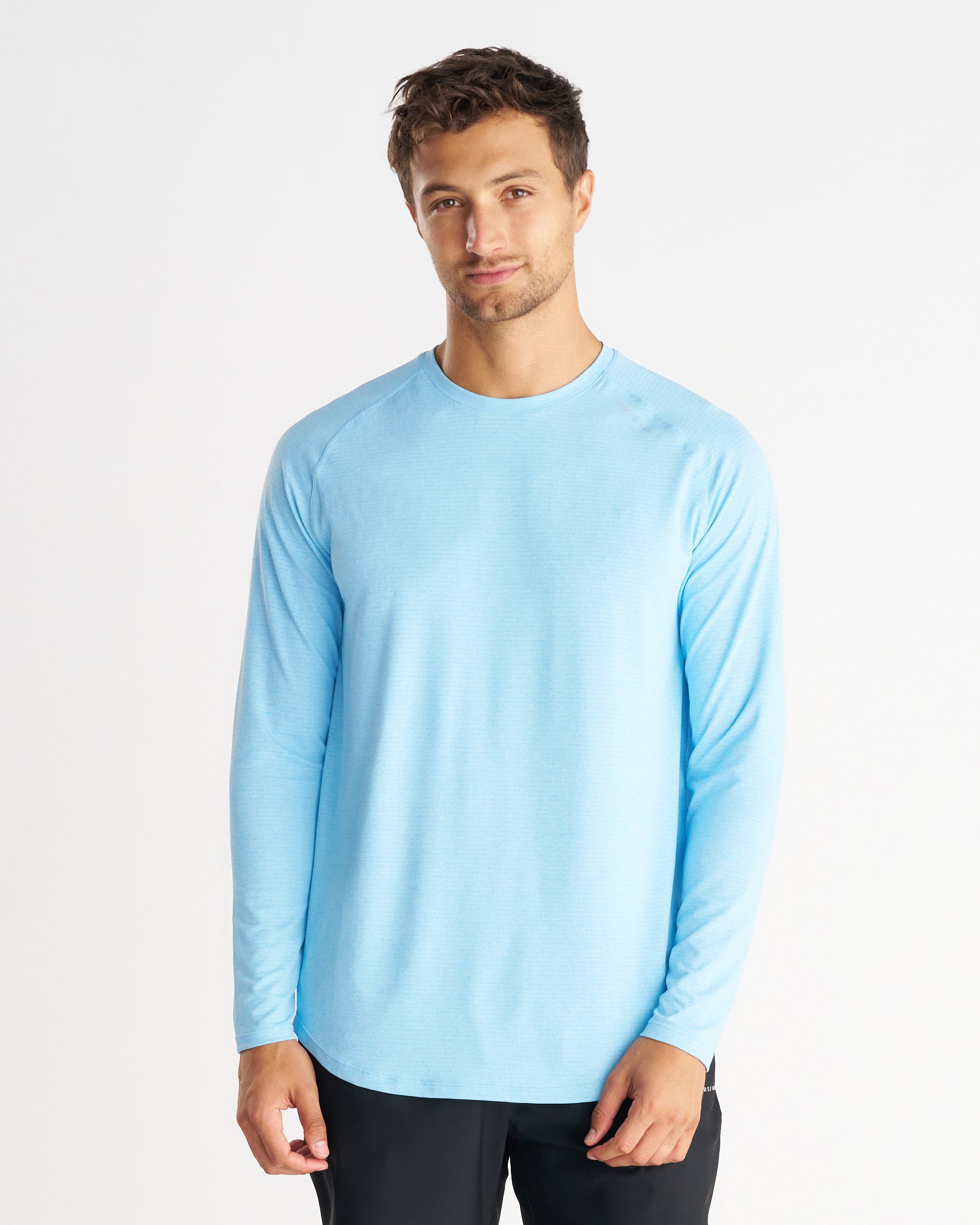 Aion-Lite™ Long Sleeve "Three Nails" - Sky Blue Marl