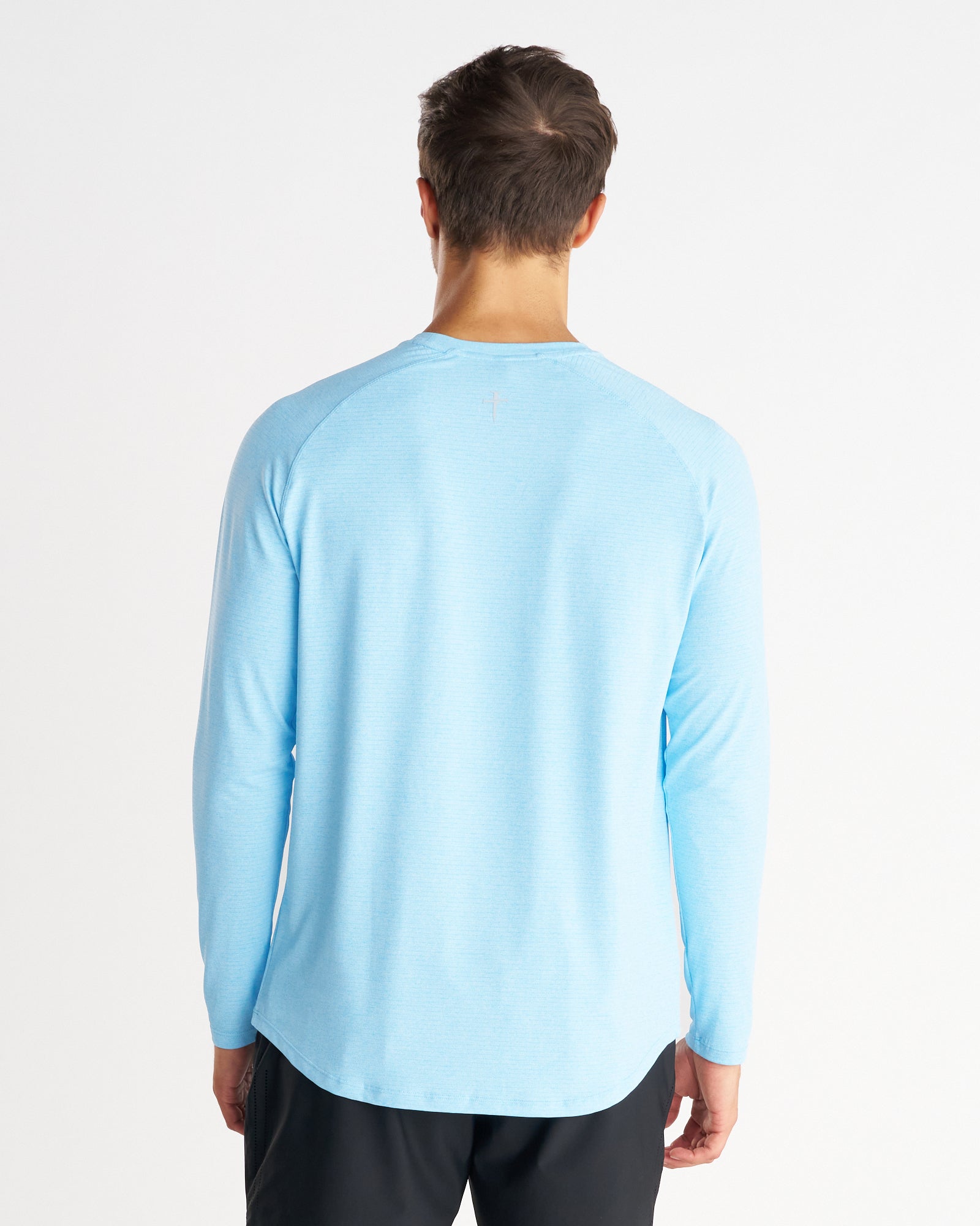 Aion-Lite™ Long Sleeve "Three Nails" - Sky Blue Marl