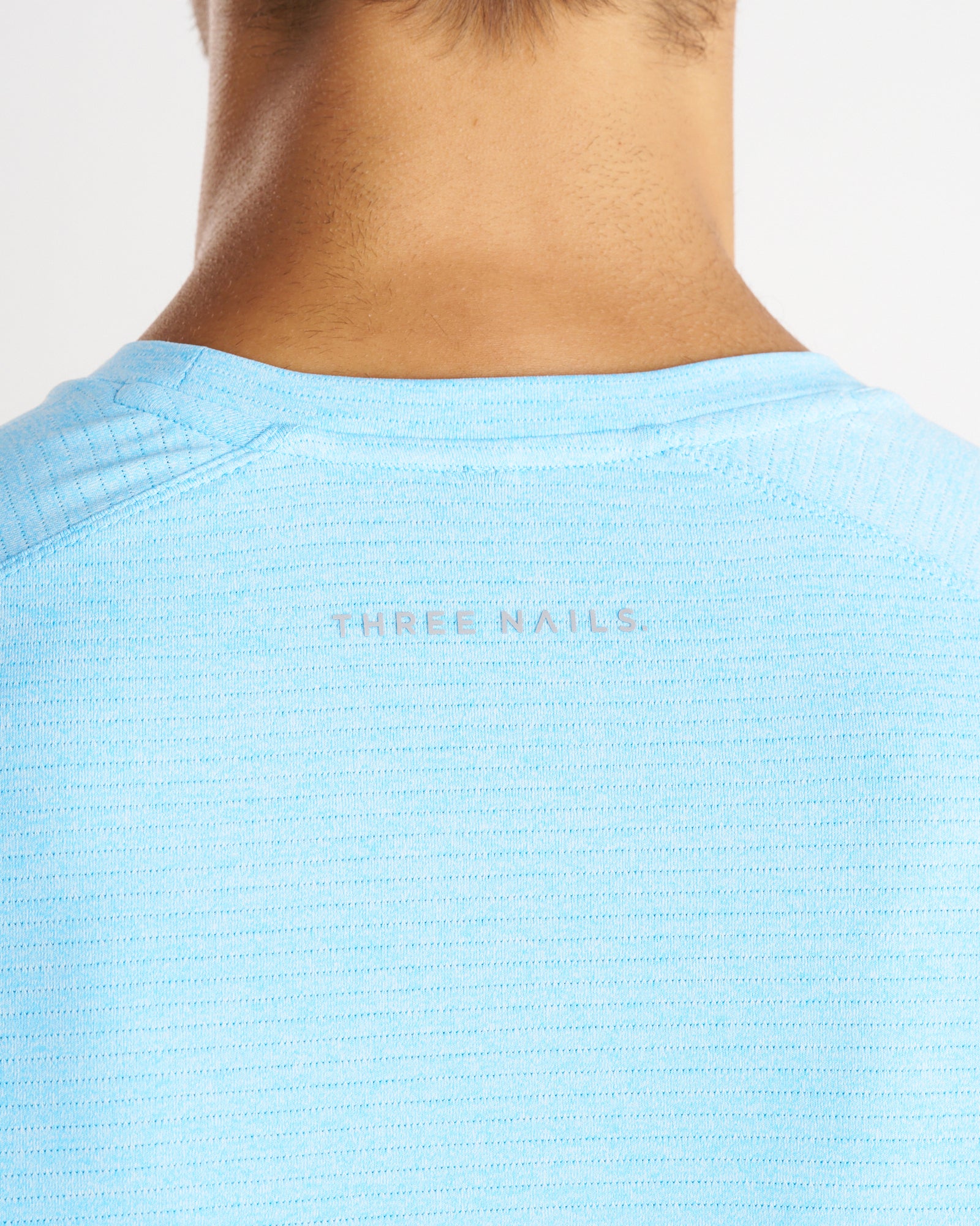 Aion-Lite™ Long Sleeve "Cross" - Sky Blue Marl