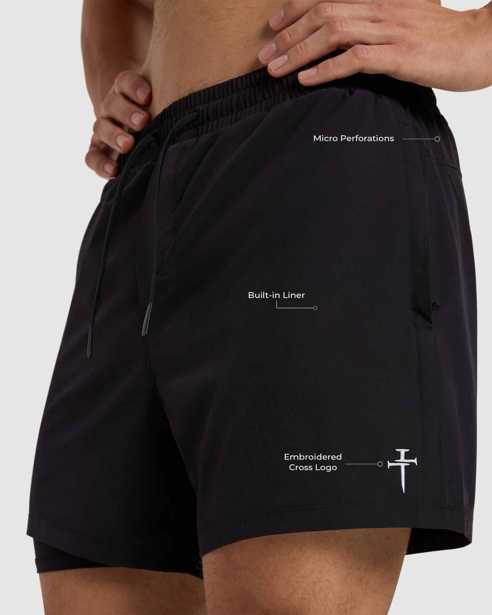 Coastal Liner 5" Short - Black