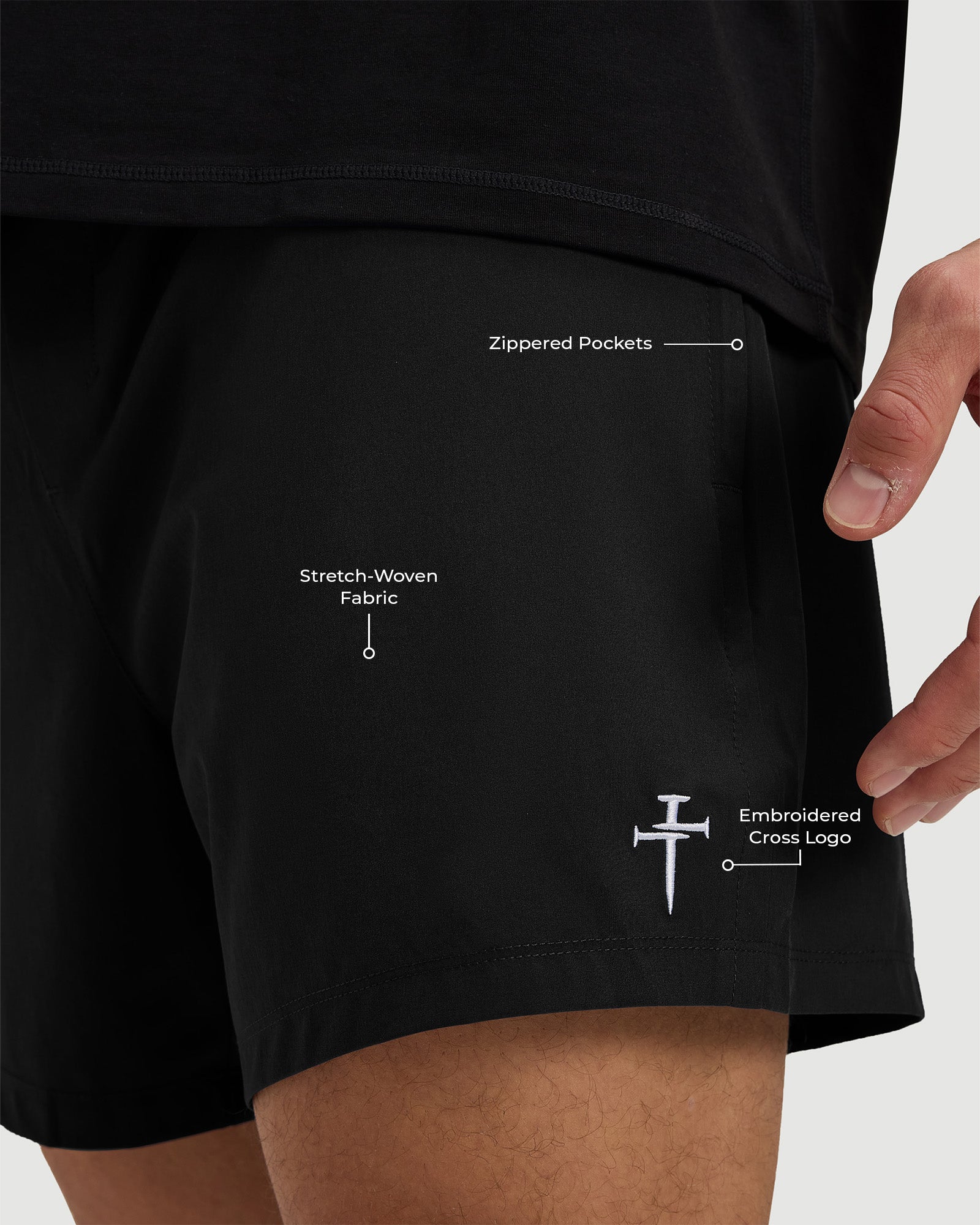 Coastal Linerless 5" Short - Black