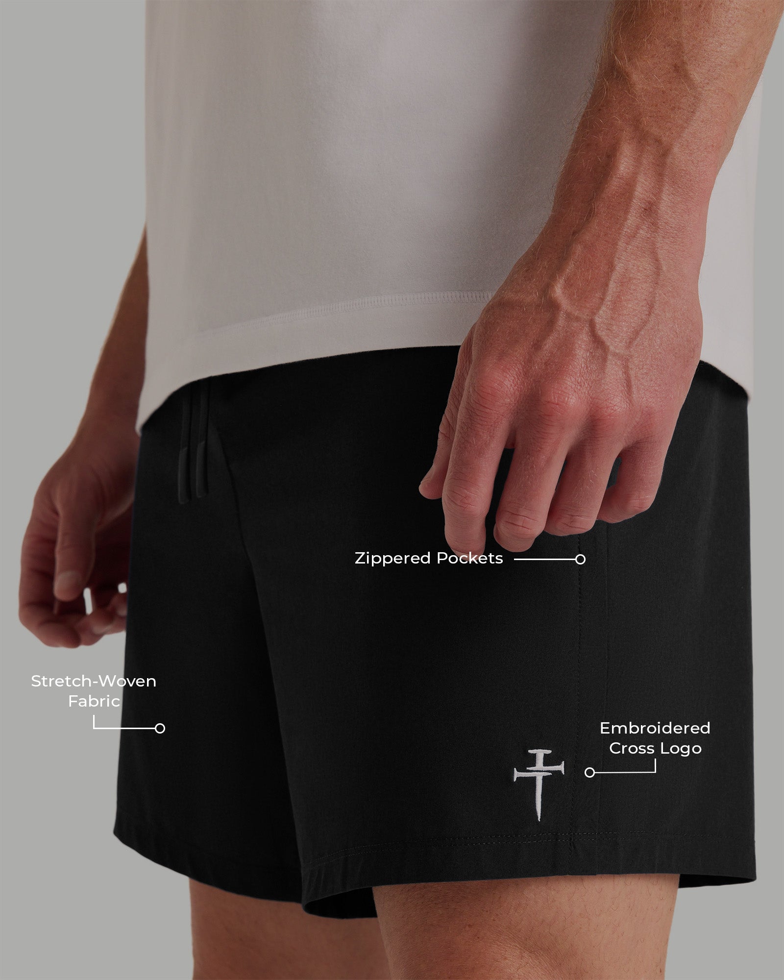Coastal Linerless 7" Short - Black