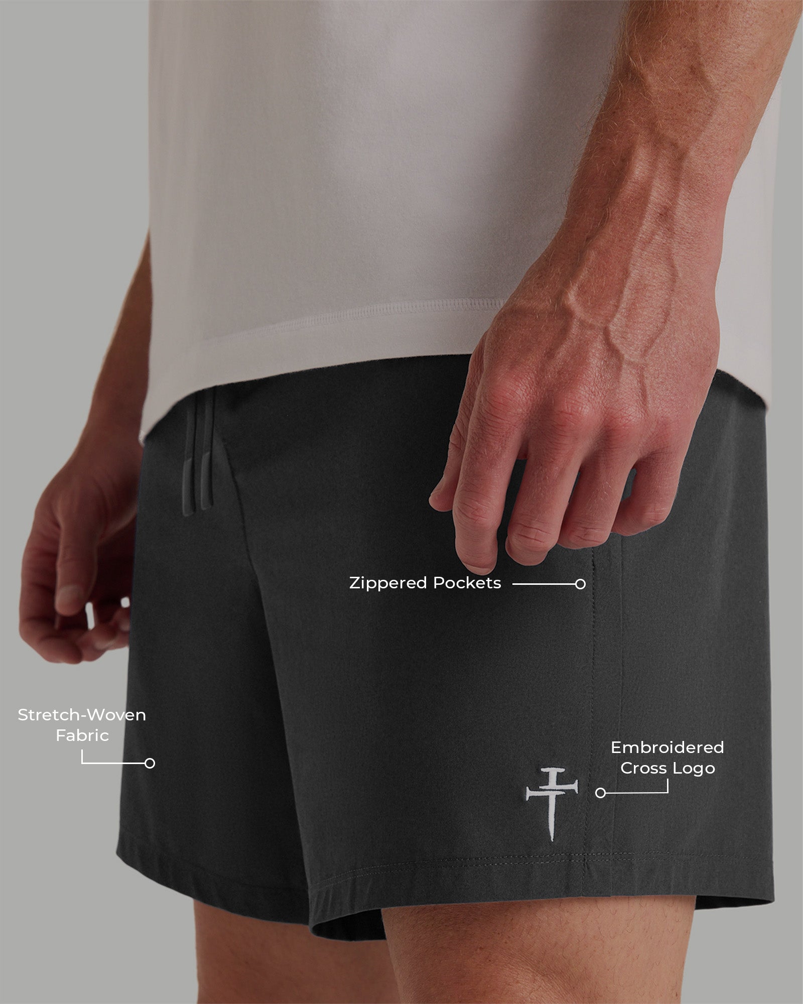 Coastal Linerless 7" Short - Space Grey
