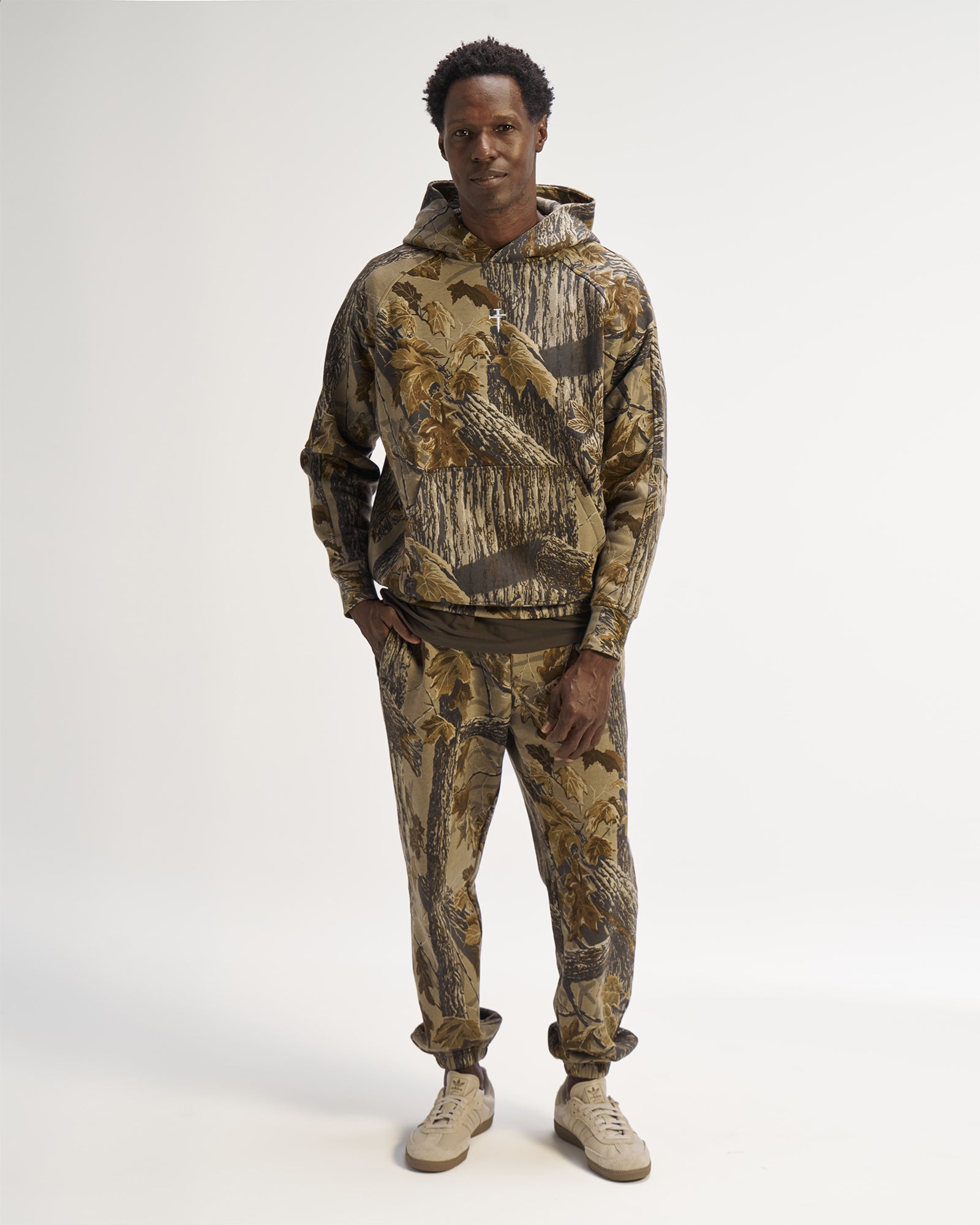 Signature Fleece Hoodie - Realtree Xtra Grey