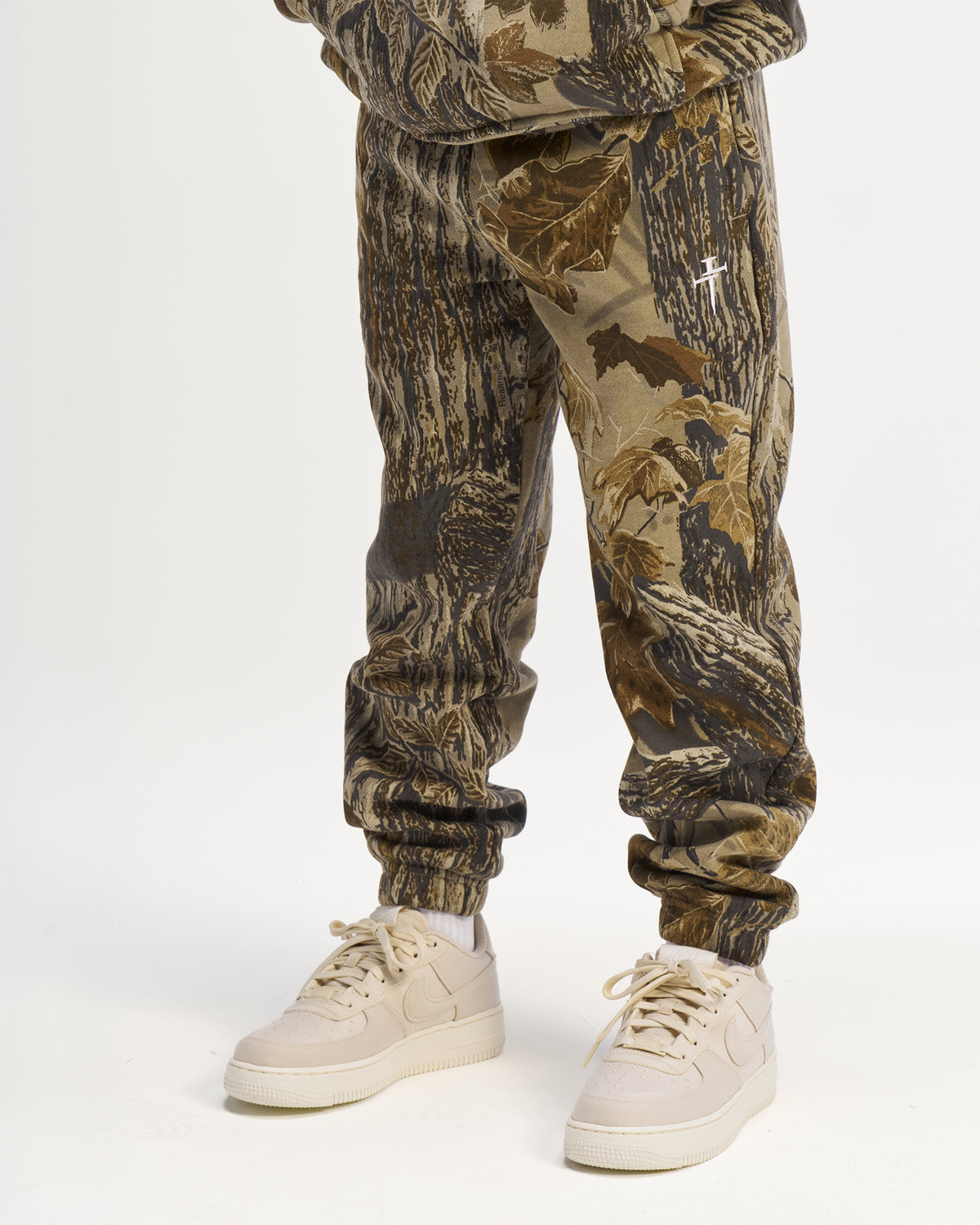 Youth Signature Fleece Sweatpants - Realtree Xtra Grey