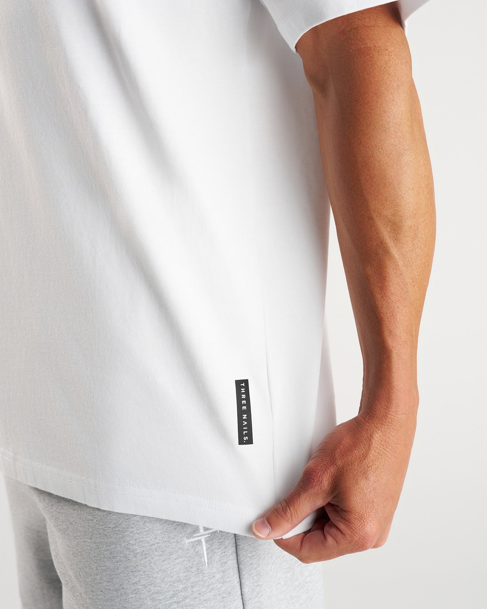 Heavyweight Cotton Oversized Tee - White