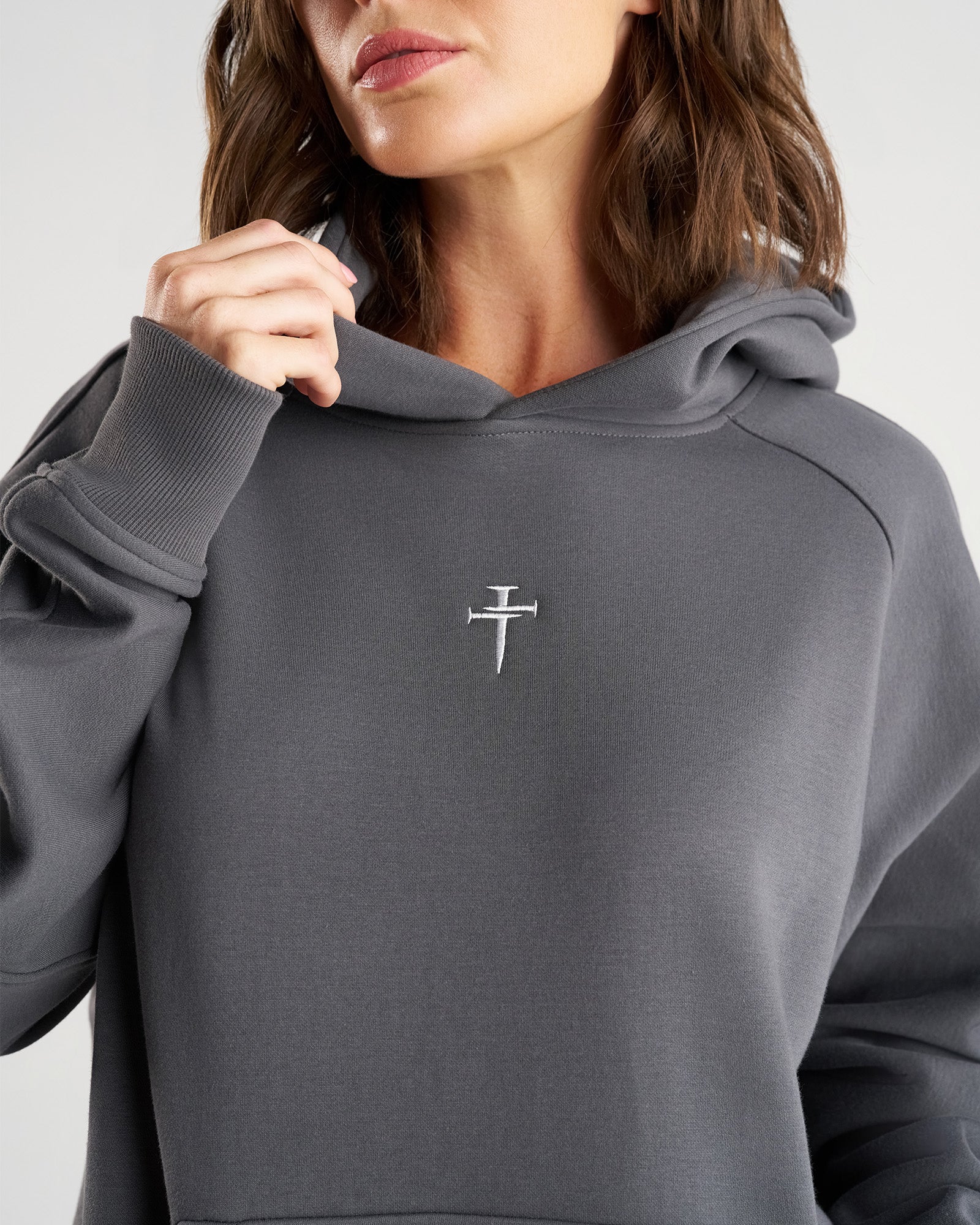 Signature Fleece Hoodie - Space Grey