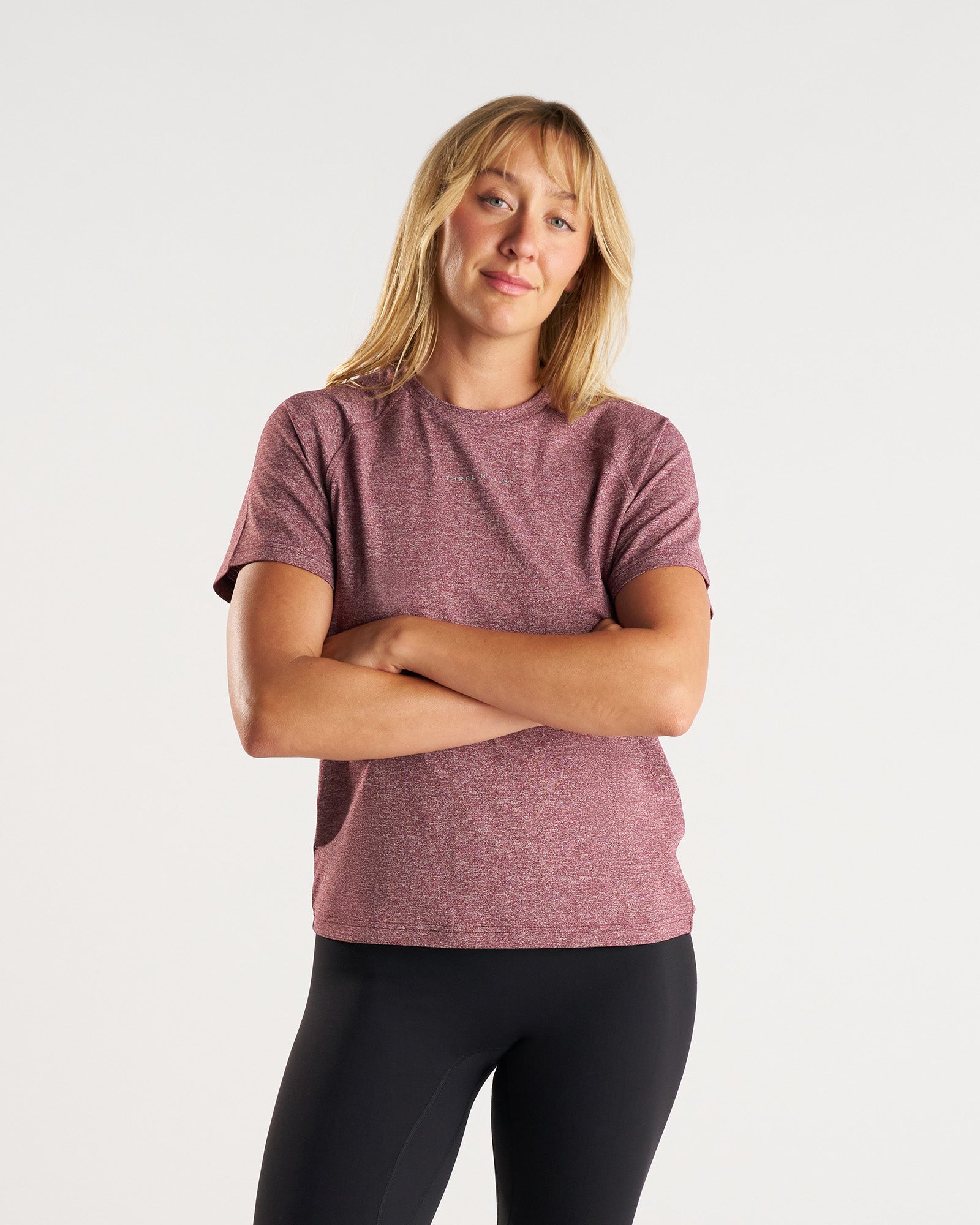 Women's Aion-Lite™ Tee - Merlot Marl