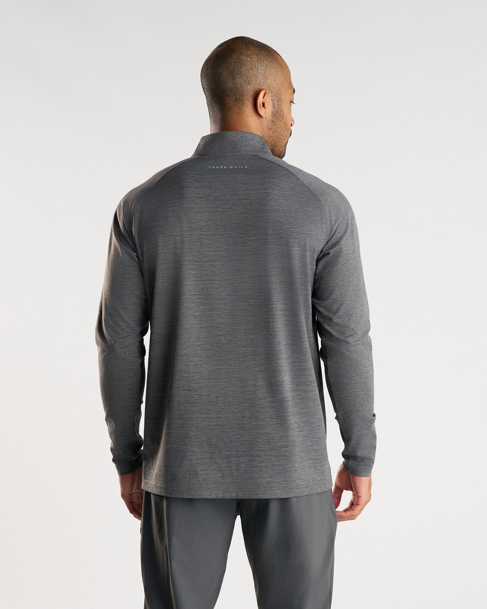 Core Quarter Zip - Space Grey Marl