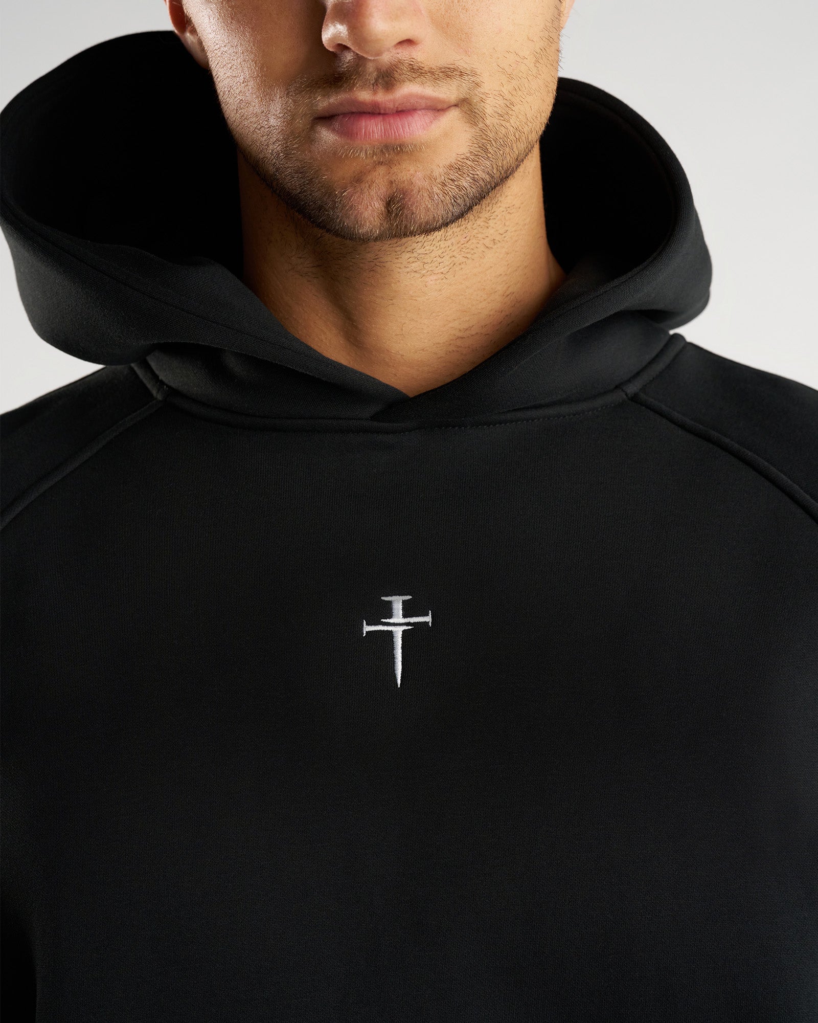 Signature Fleece Hoodie - Black