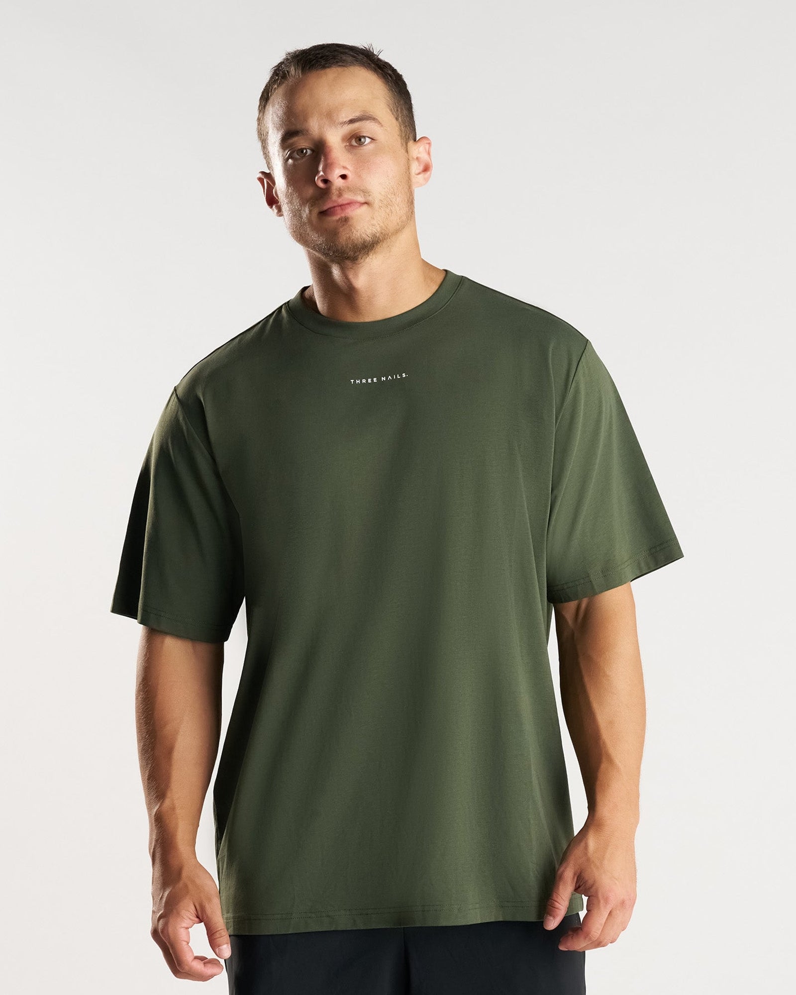 Core Oversized Tee - Dark Pine