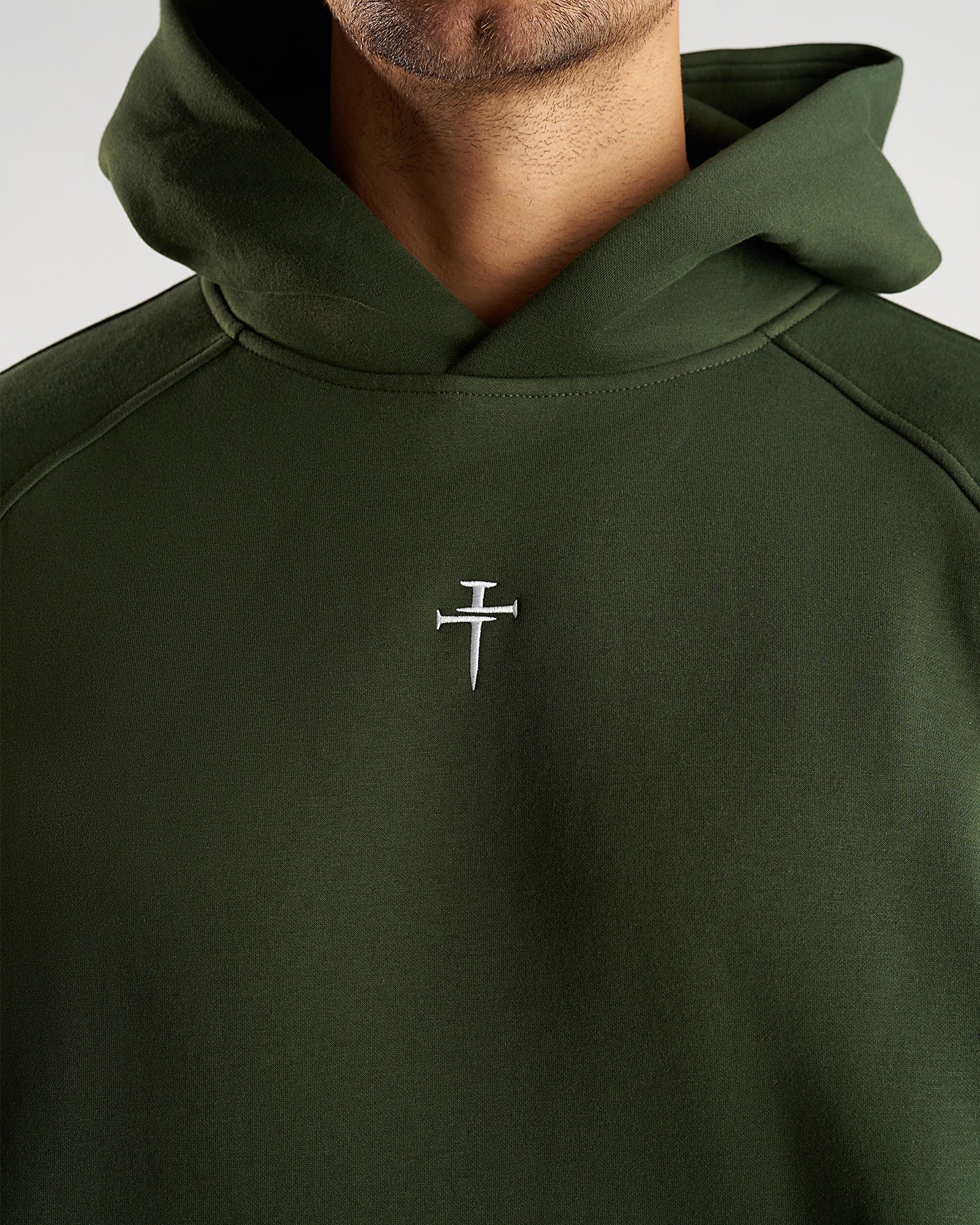 Signature Fleece Hoodie - Dark Pine