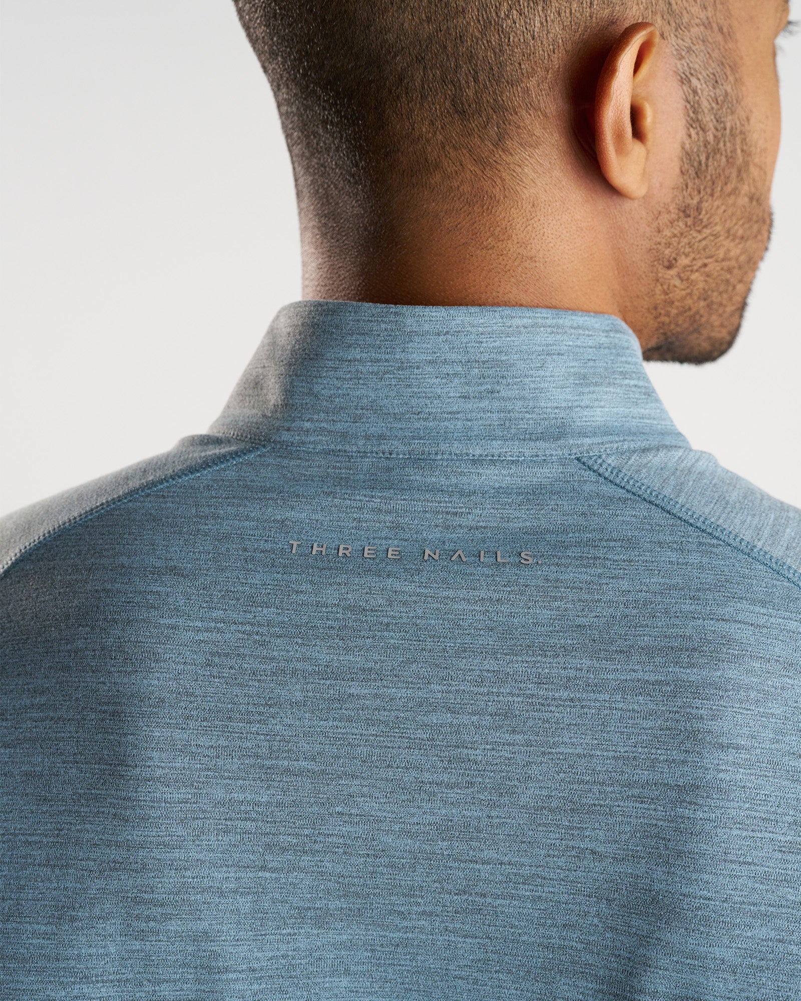 Core Quarter Zip - Sky Blue