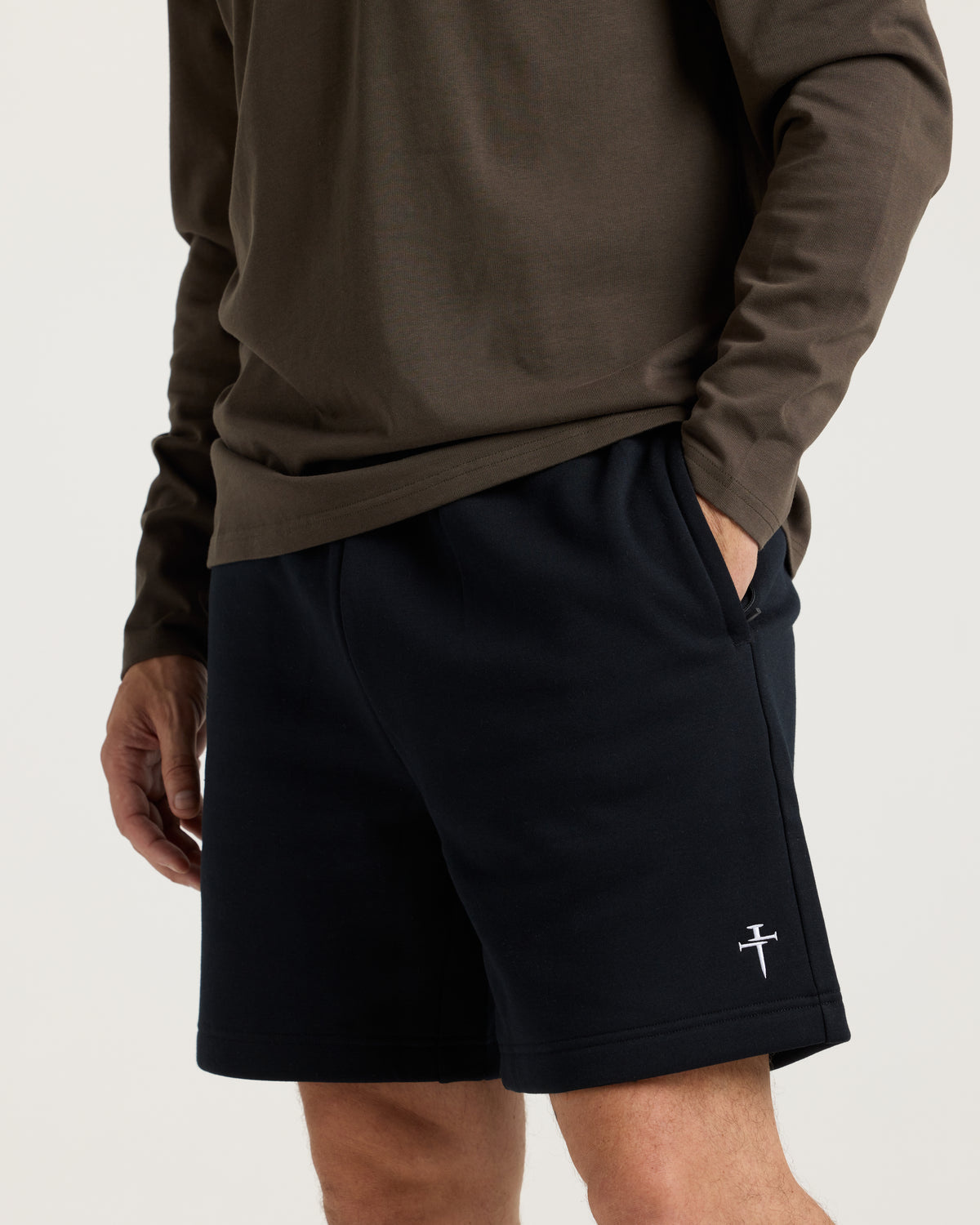 Signature Fleece Sweatshorts - Black