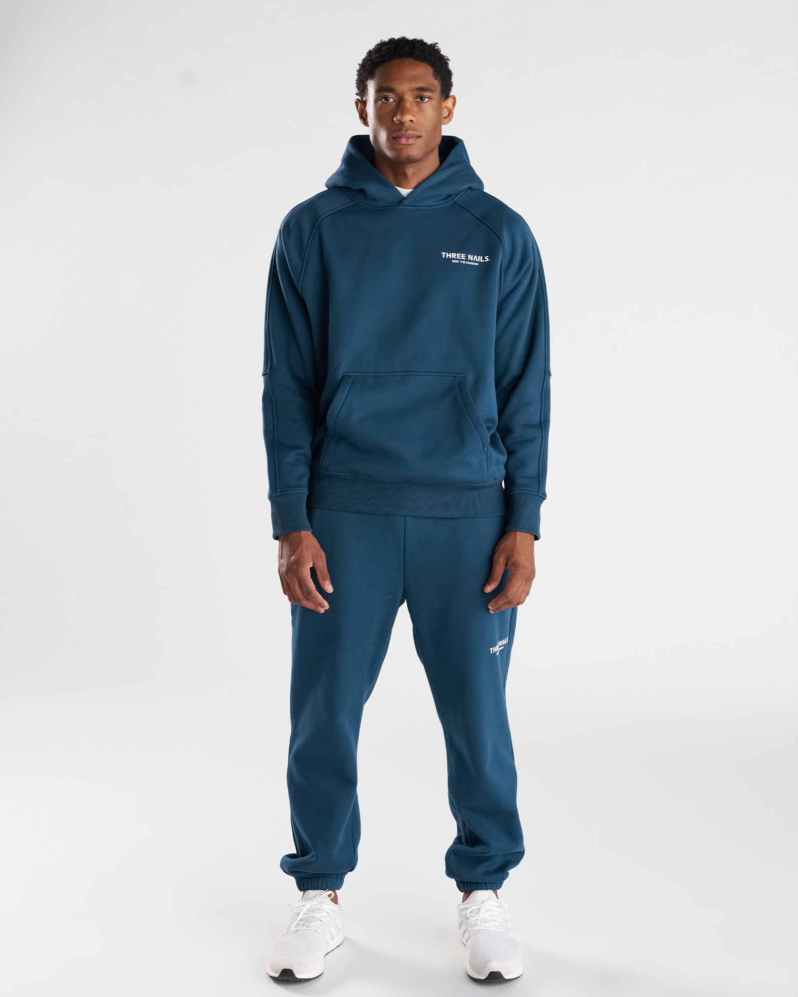 Signature Fleece Hoodie "STK" - Midnight Navy