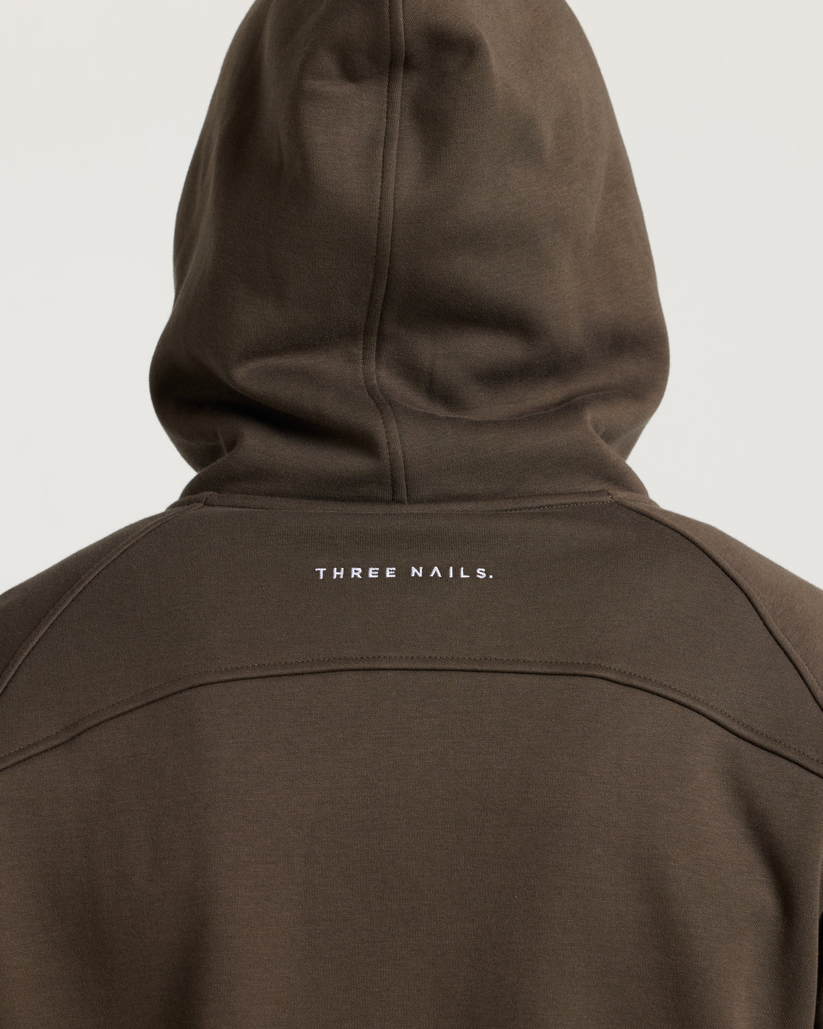 Signature Fleece Full Zip Hoodie - Burnt Olive