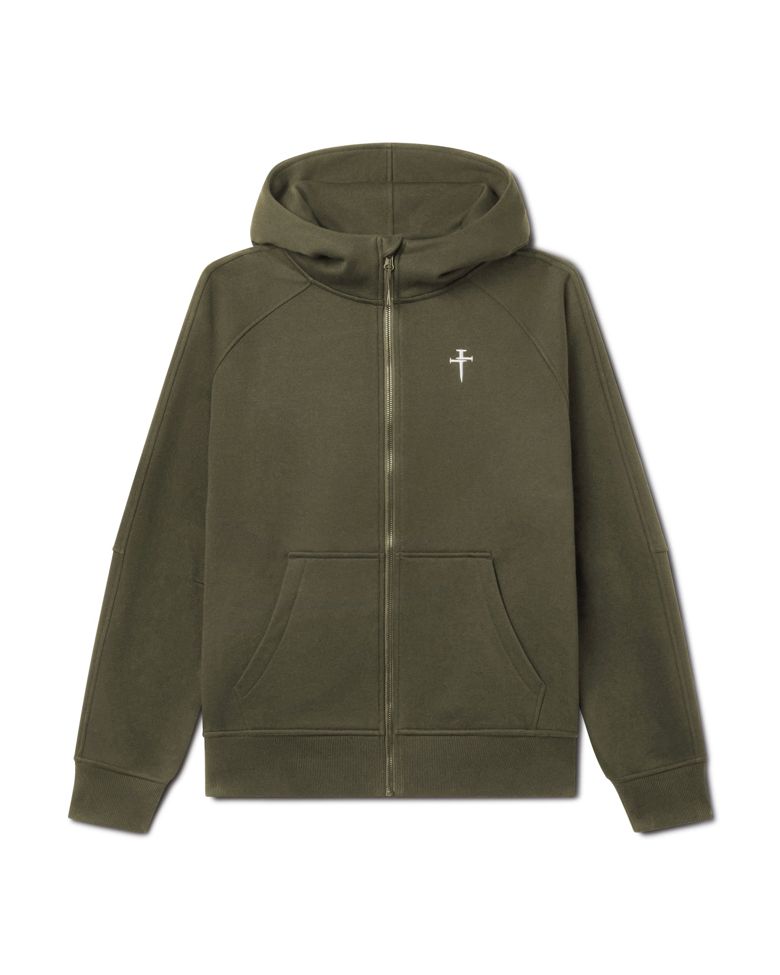 olive grey tech fleece