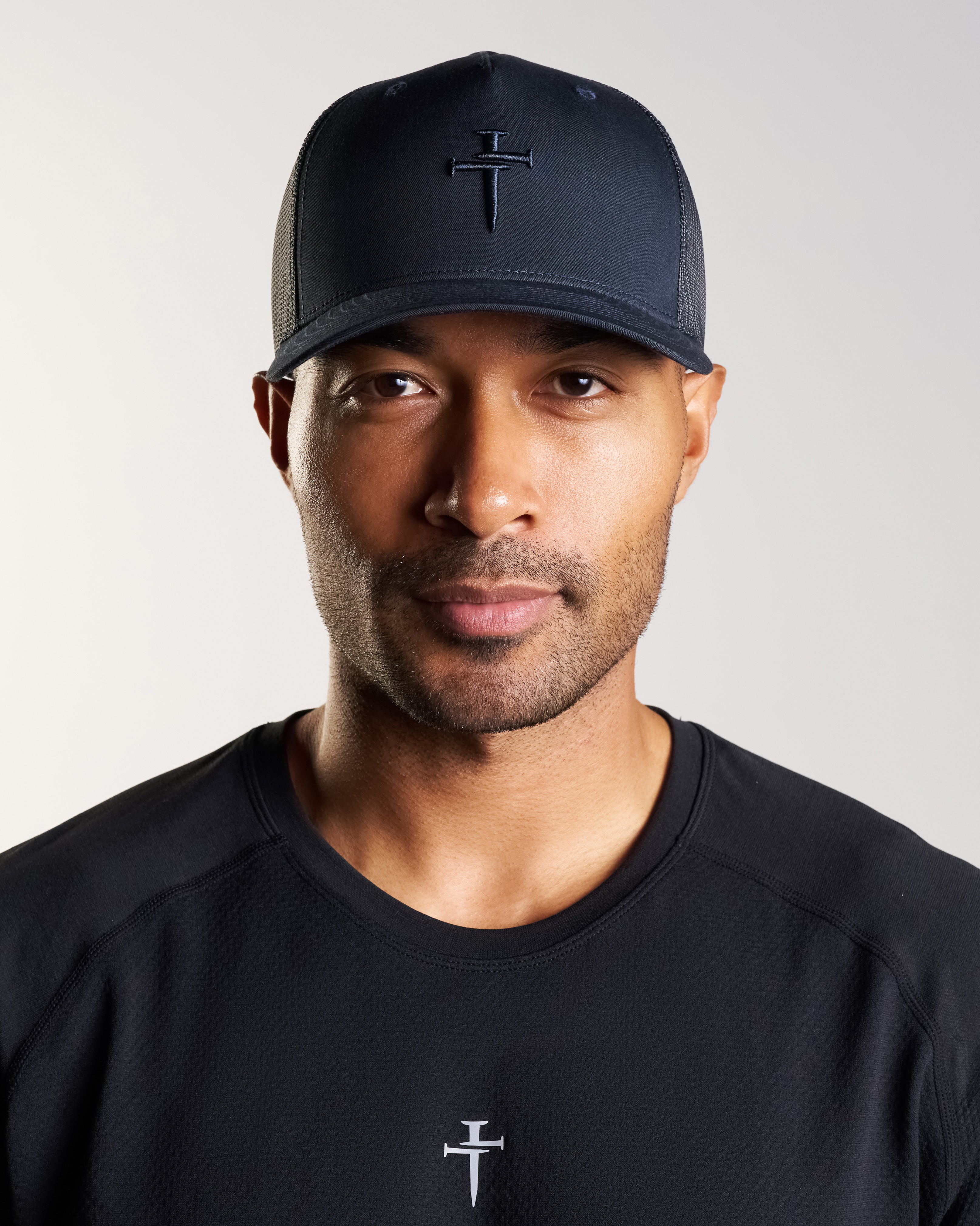 Signature Trucker Hat - Dark Navy