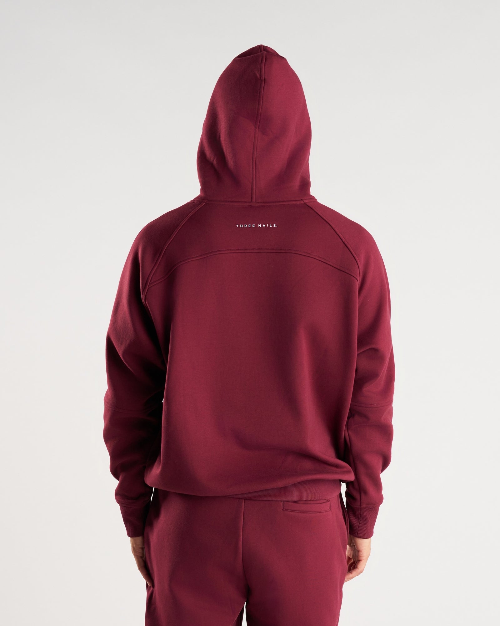 Signature Fleece Hoodie - Merlot