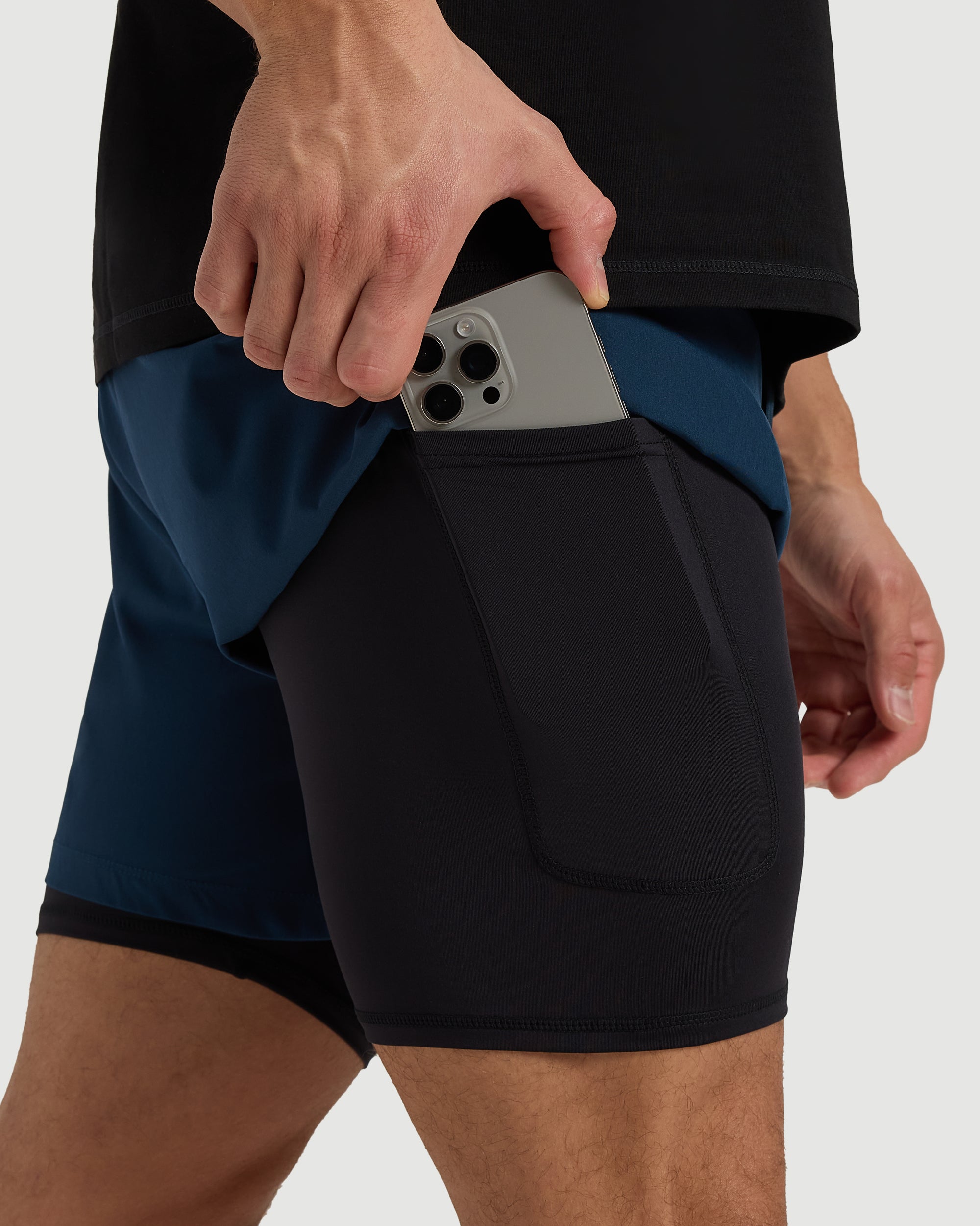 Coastal Liner 5" Short - Midnight Navy
